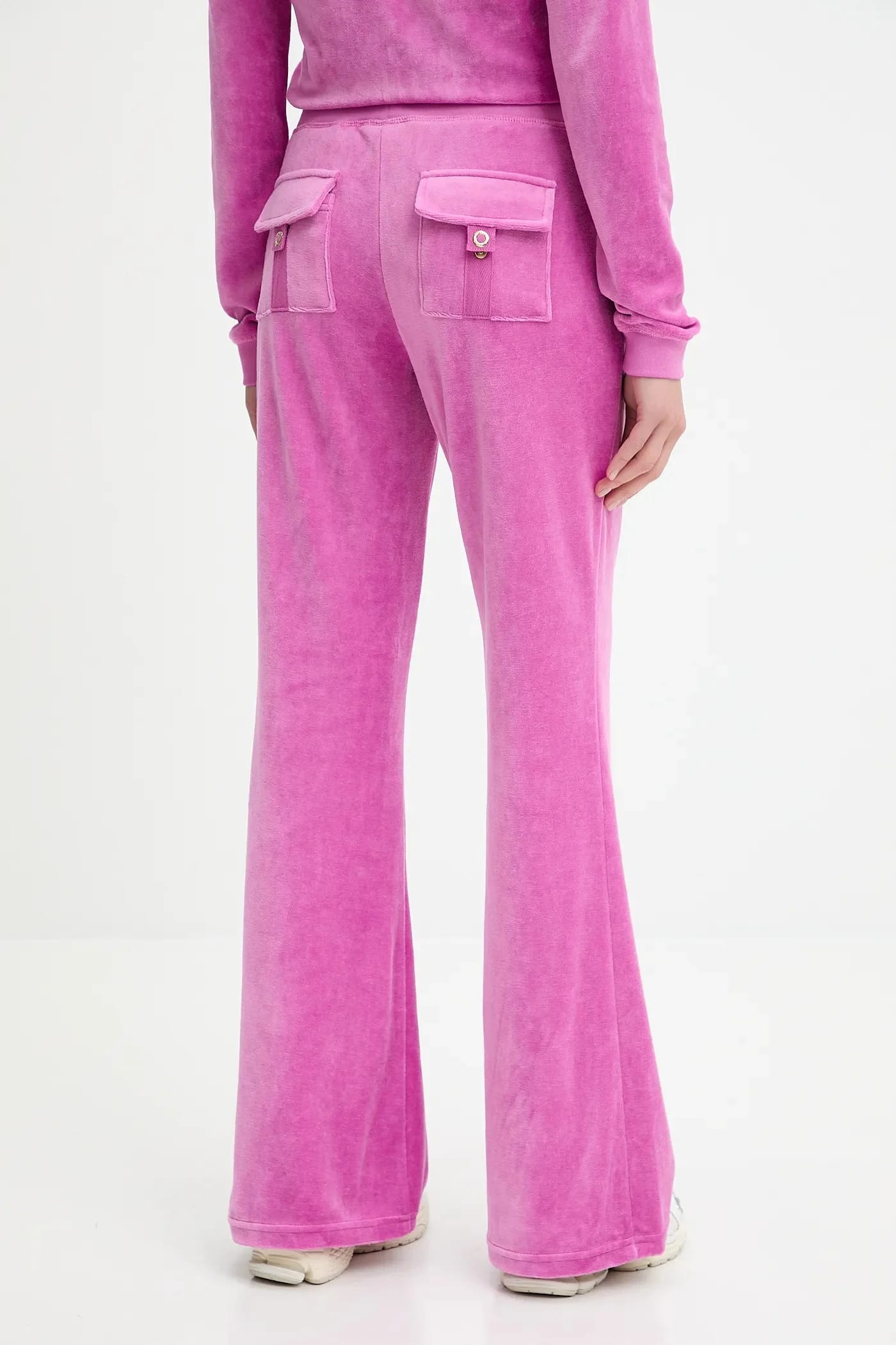 Велюровые спортивные штаны CAISA LOW RISE PANT - фото 3