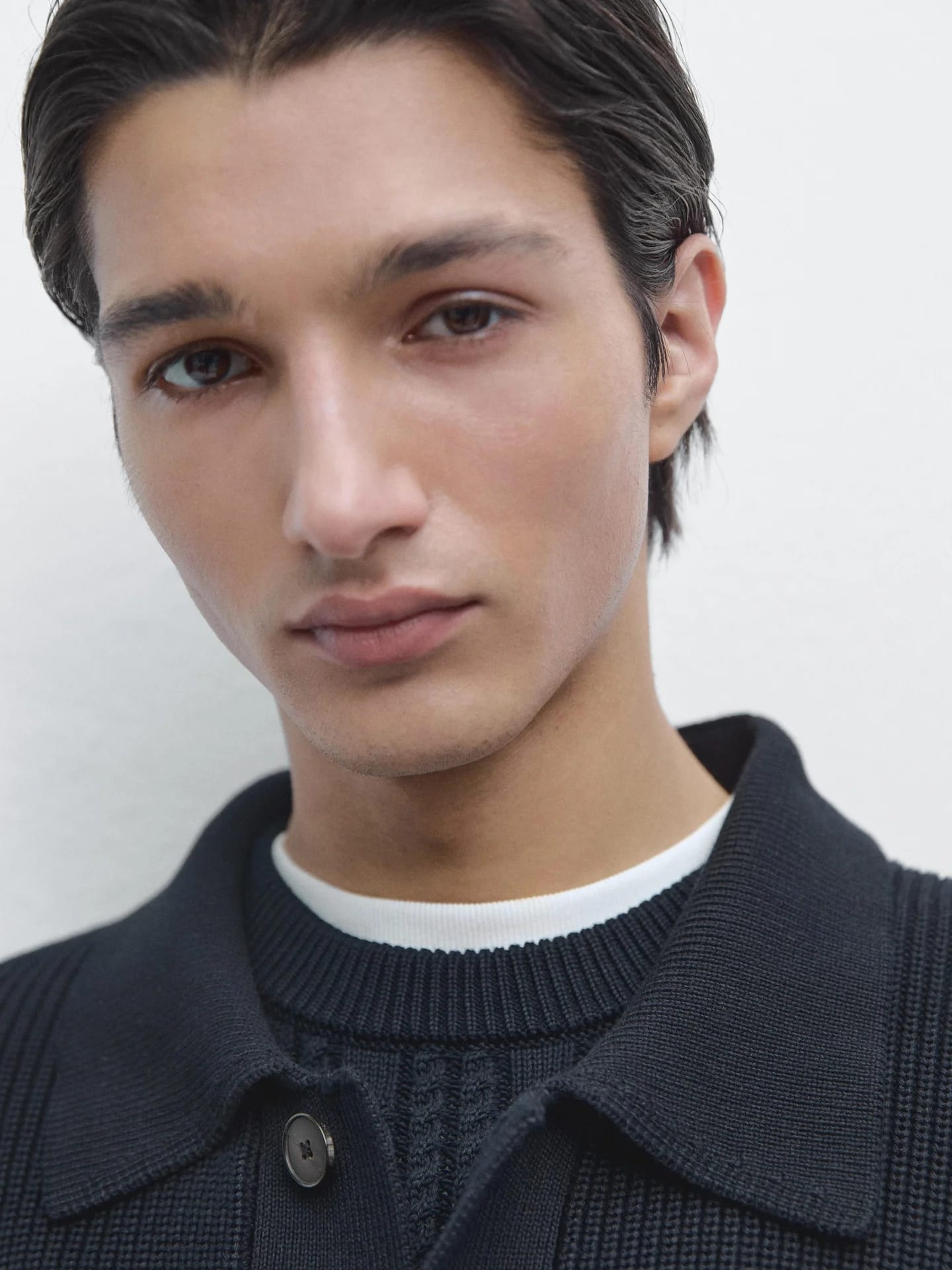 Кардиган хлопковой вязки с карманами - фото 10