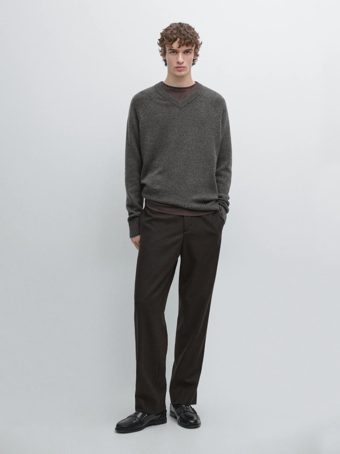 Брюки из смесовой шерсти Total Look - фото 6