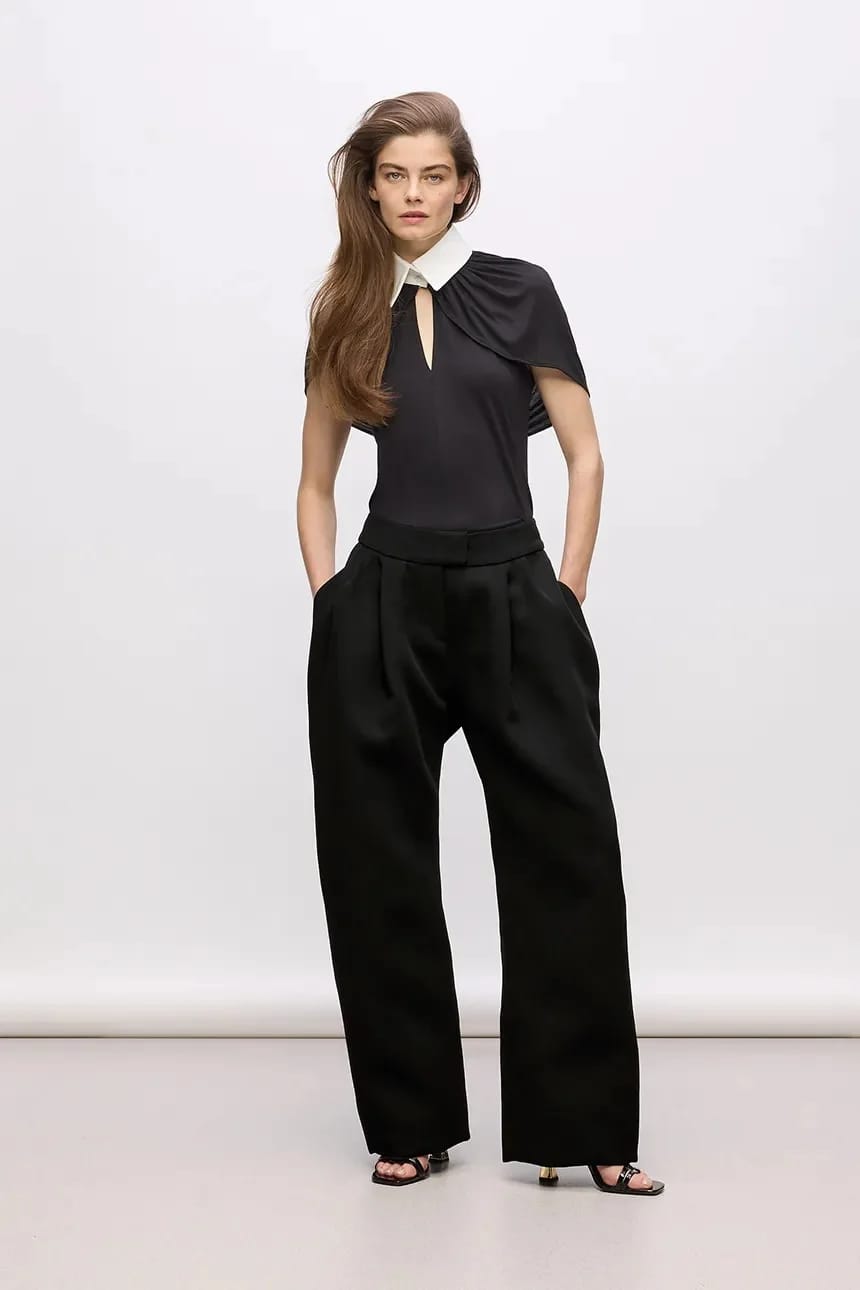 Брюки из шерсти Karl Lagerfeld Studio