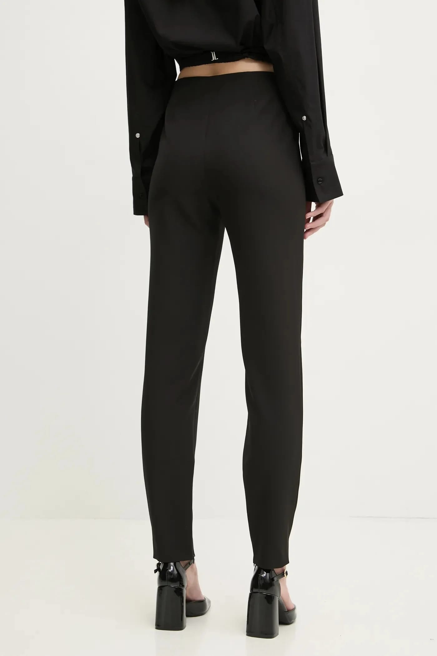 Брюки черные для женщин - фото 3
