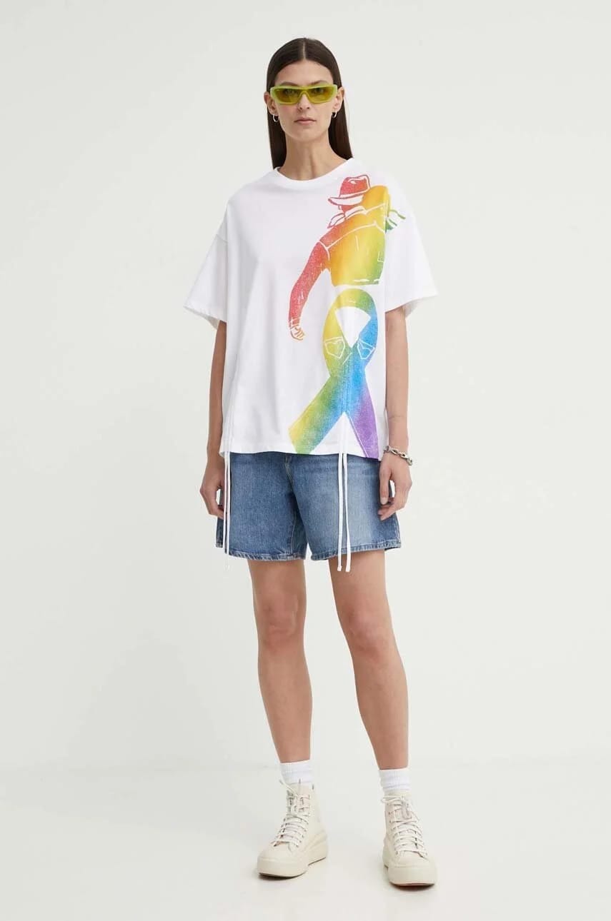 HIGH BAGGY SHORT женские джинсовые шорты - фото 2