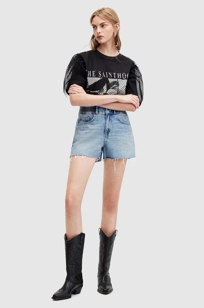 джинсовые шорты HAILEY DENIM SHORT