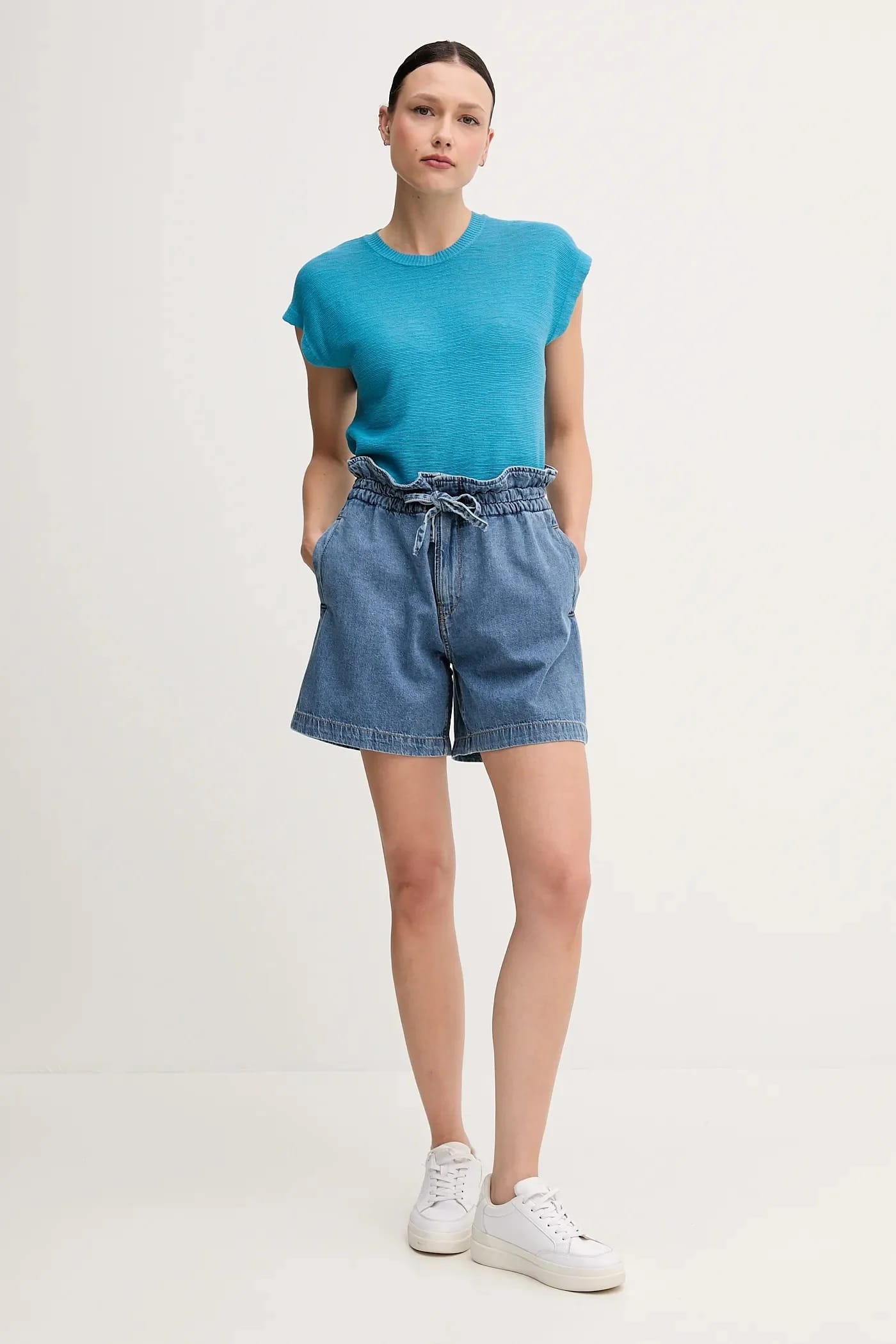 Джинсовые шорты A-LINE SHORT UHW CINCH - фото 2