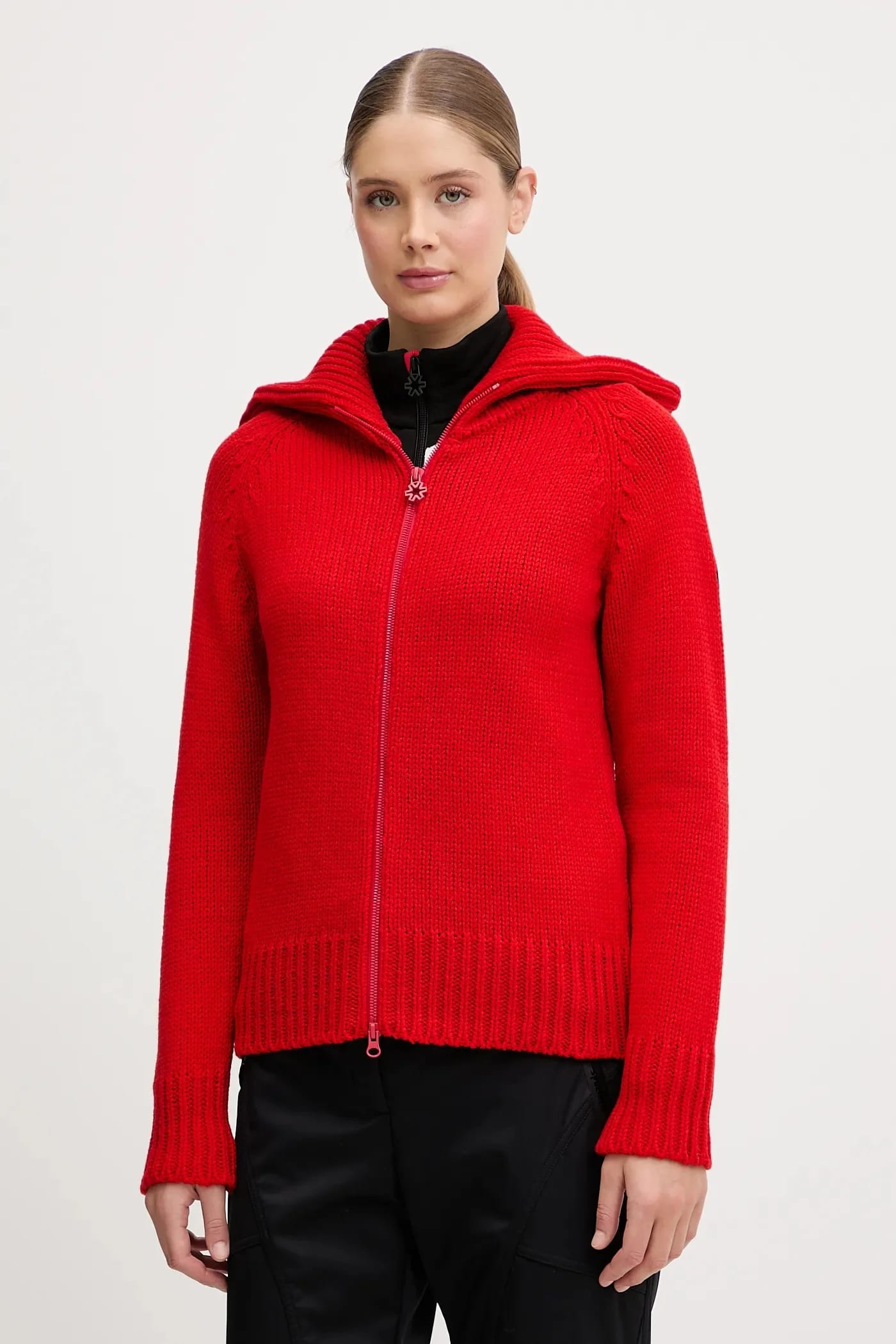Кардиган из шерсти LADY W FULL ZIP
