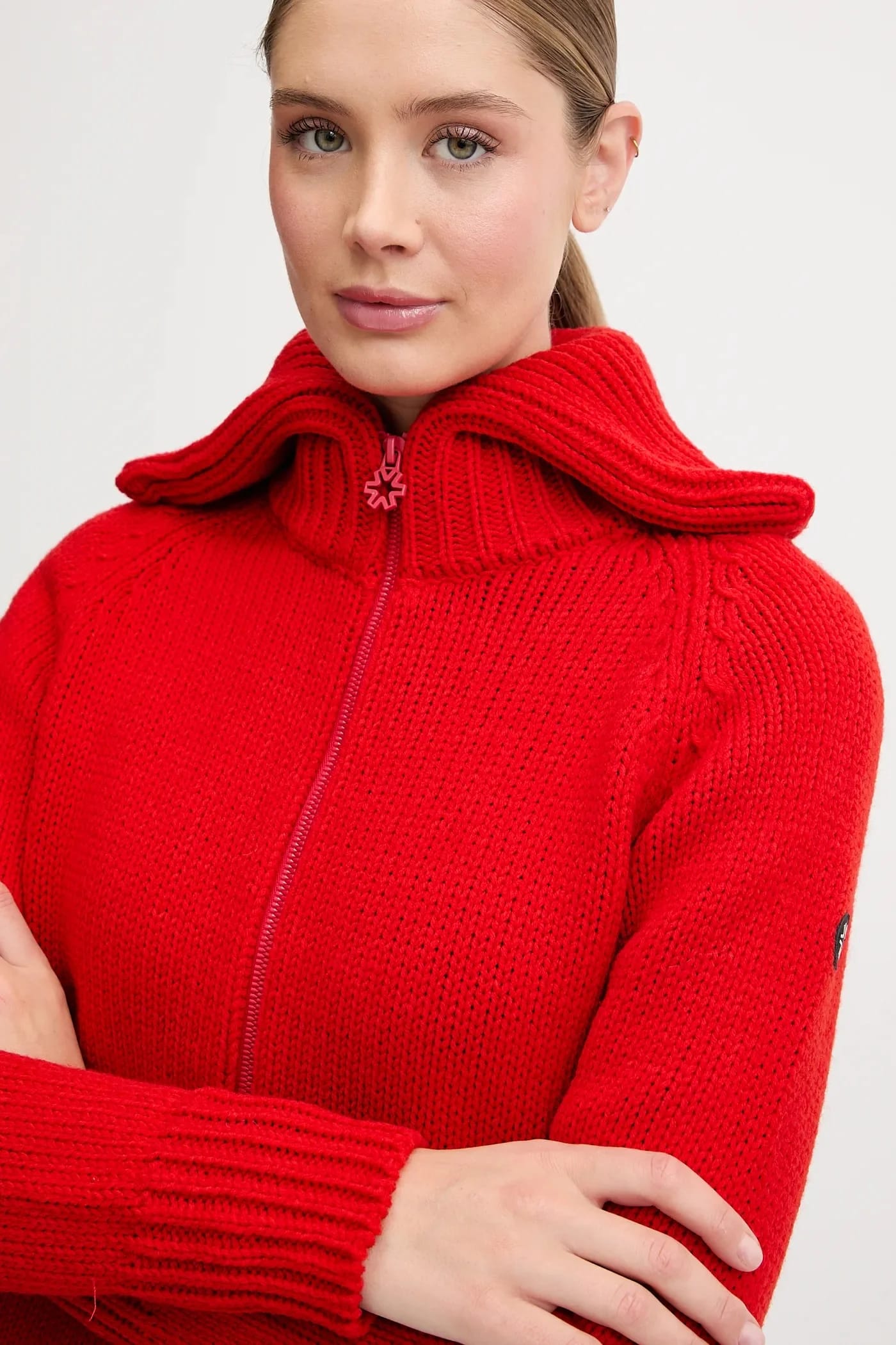 Кардиган из шерсти LADY W FULL ZIP - фото 4