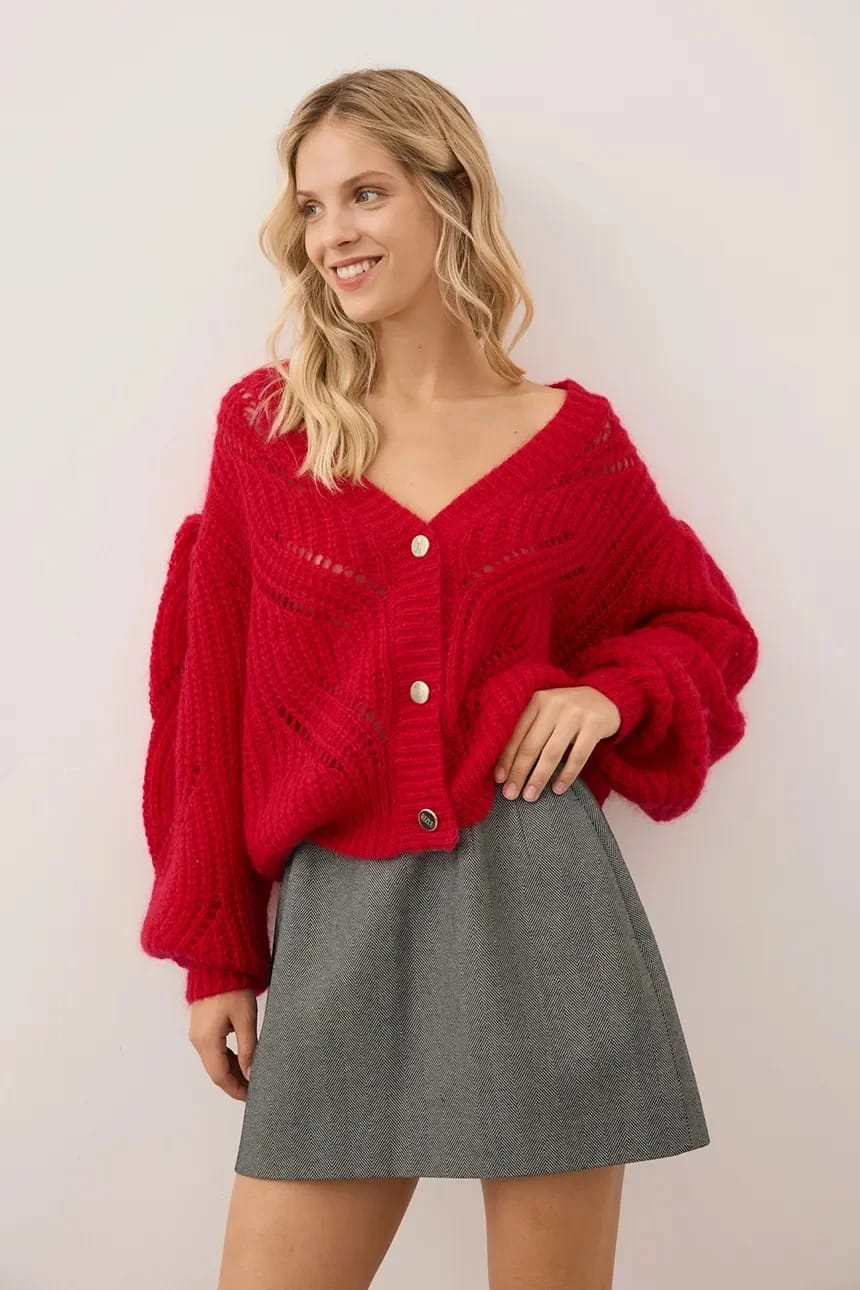 CLARA шерстяной кардиган