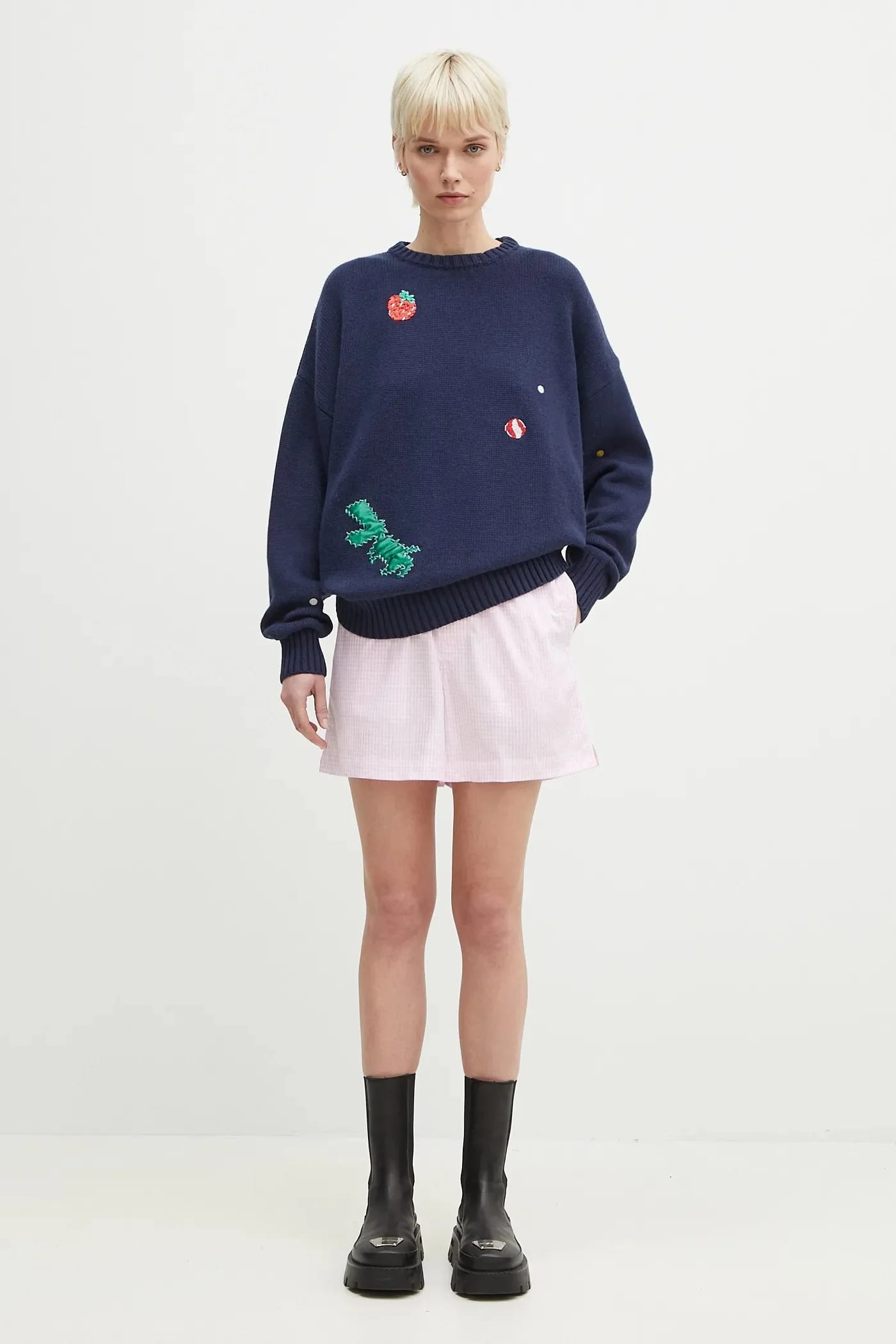 Свитер Multipatch Dinosaur из смесовой шерсти - фото 11