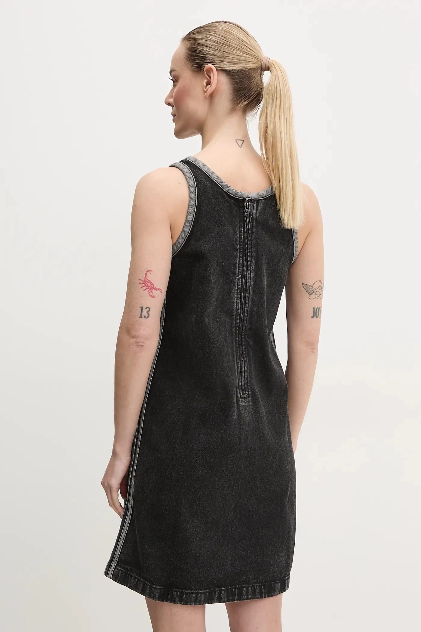 DENIM 3S DRESS джинсовое платье - фото 3
