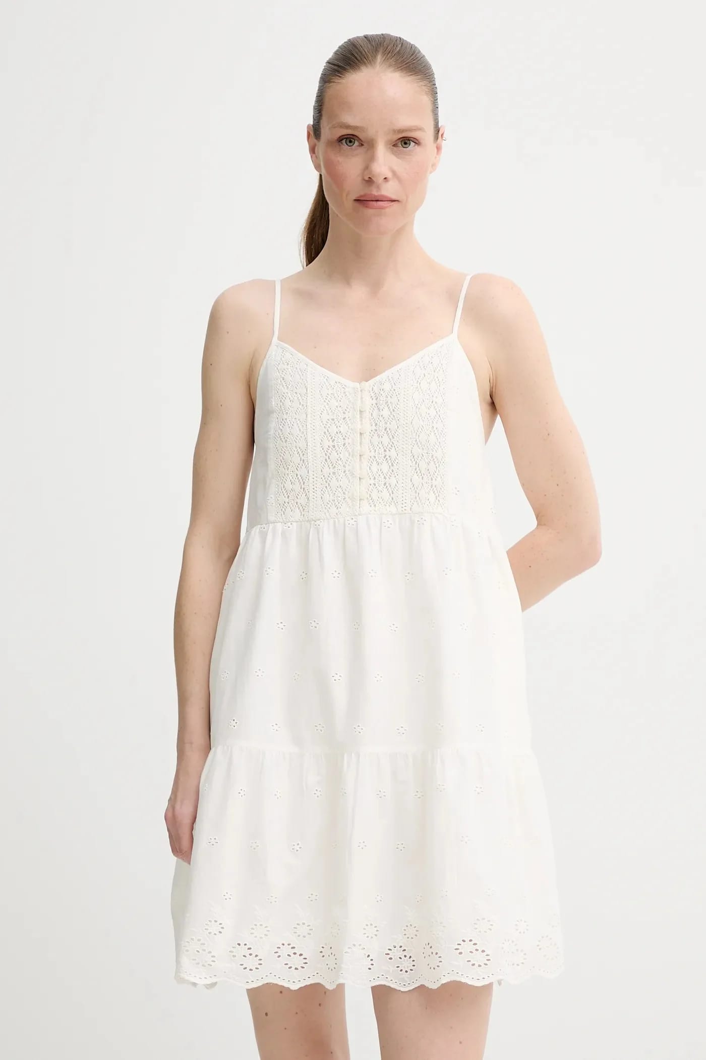 CORA SL MINI DRESS хлопковое платье
