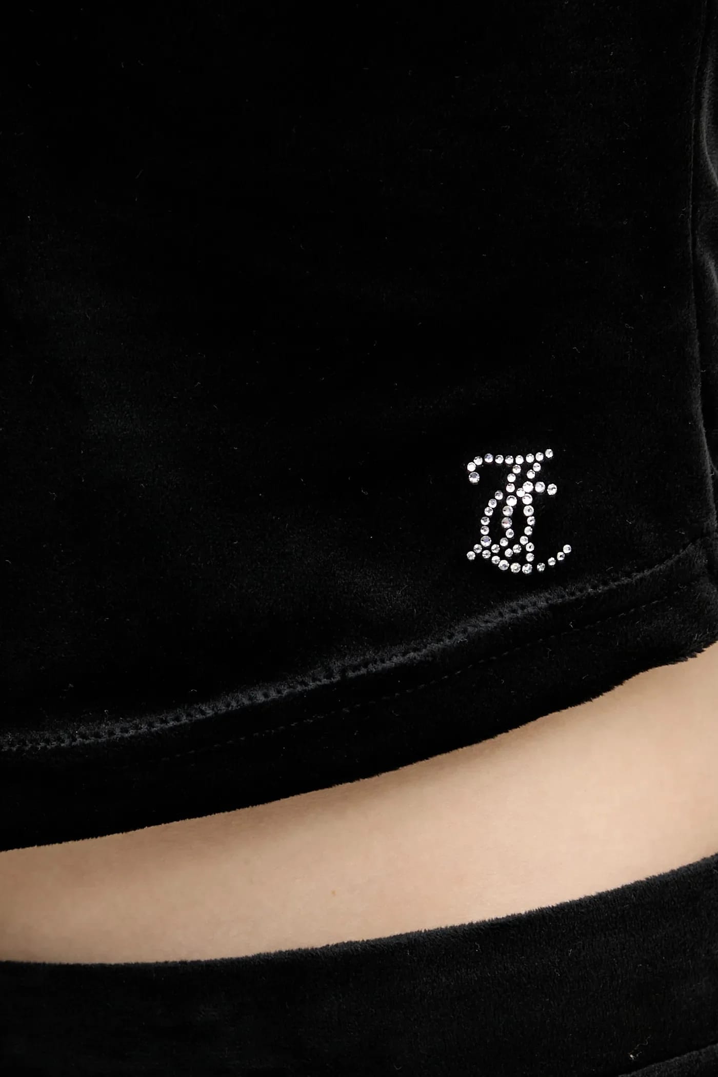 бархатный топ HALTER RUCHE - фото 5