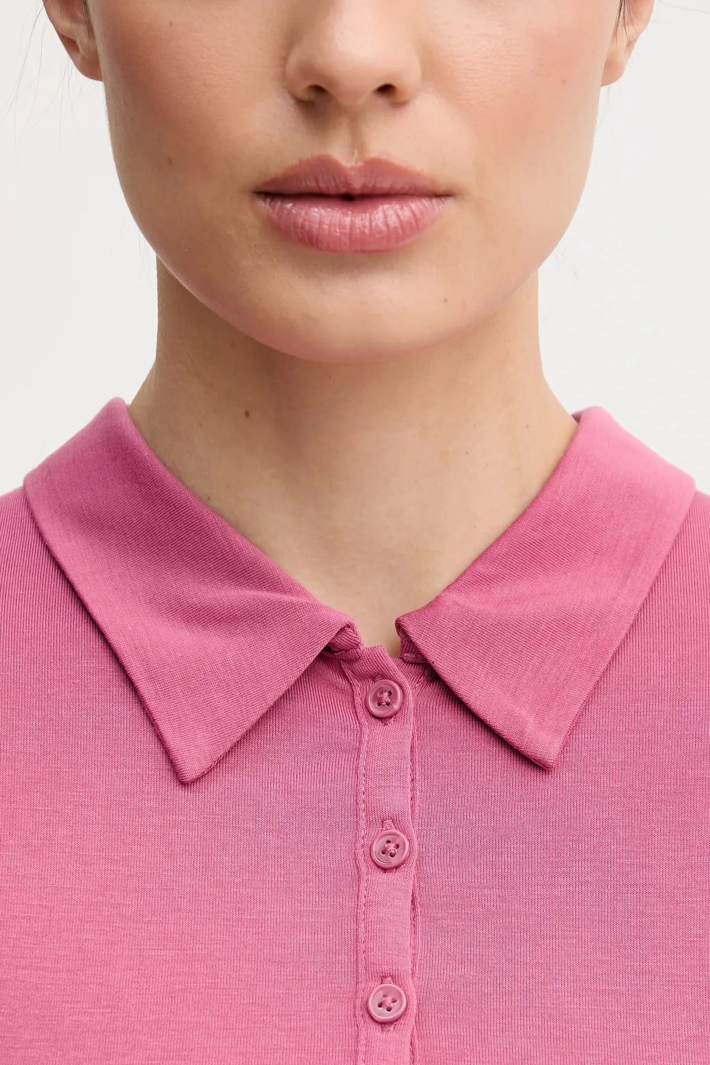 Лонгслив розовый для женщин - фото 5