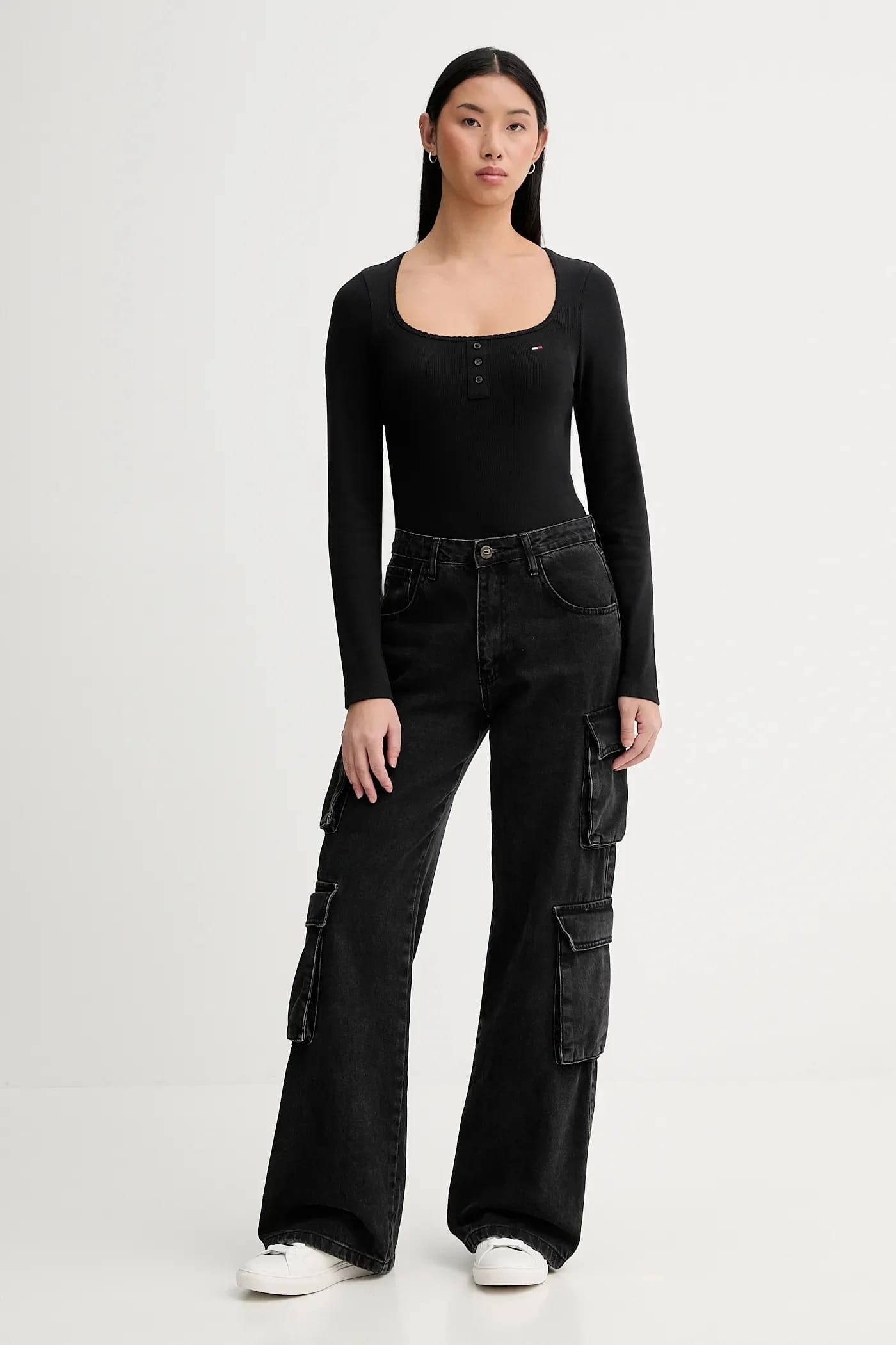 Боди черное для женщин - фото 2