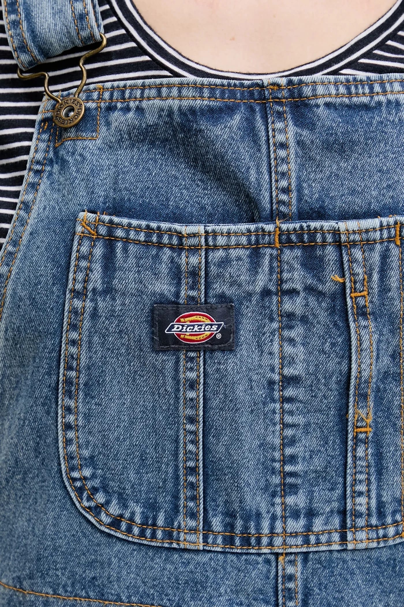Джинсовое платье синее для женщин - фото 5