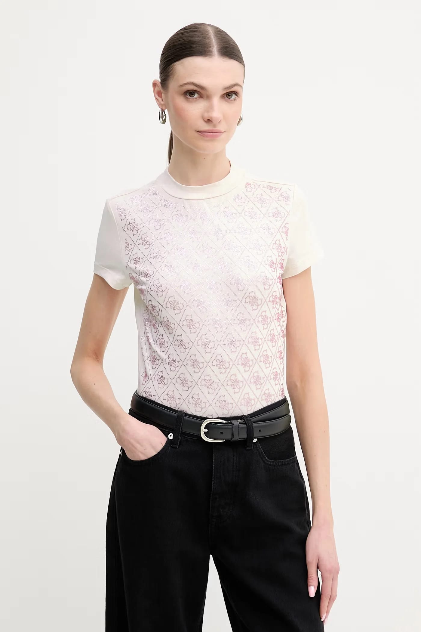 футболка розовая для женщин