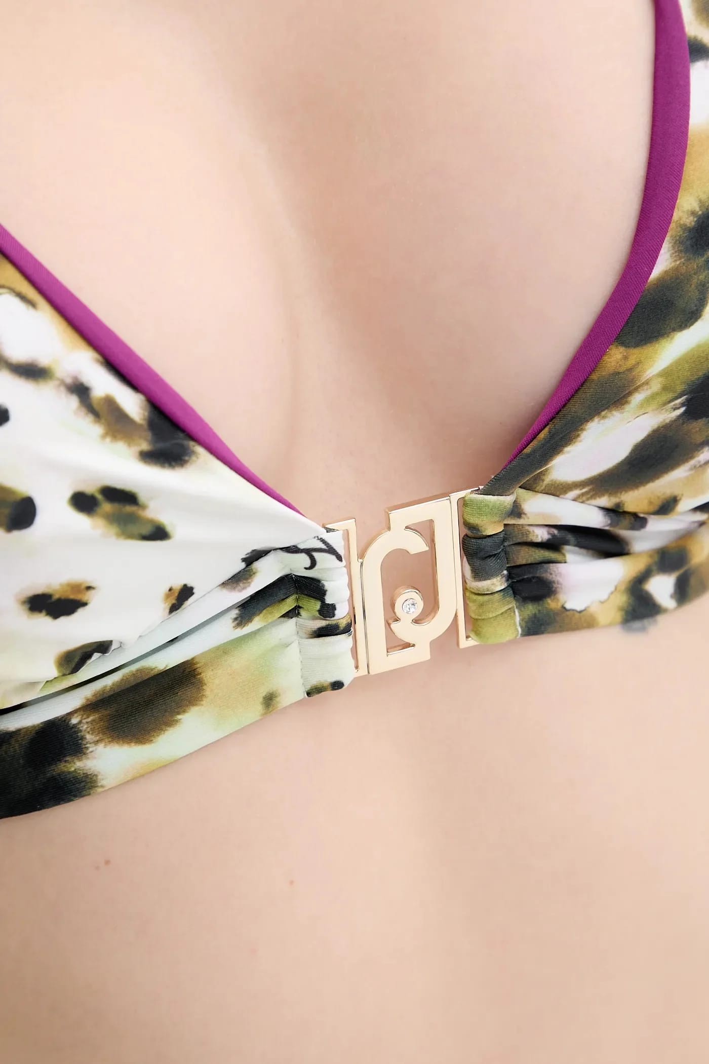 Плавательный бюстгальтер бежевый для женщин - фото 3