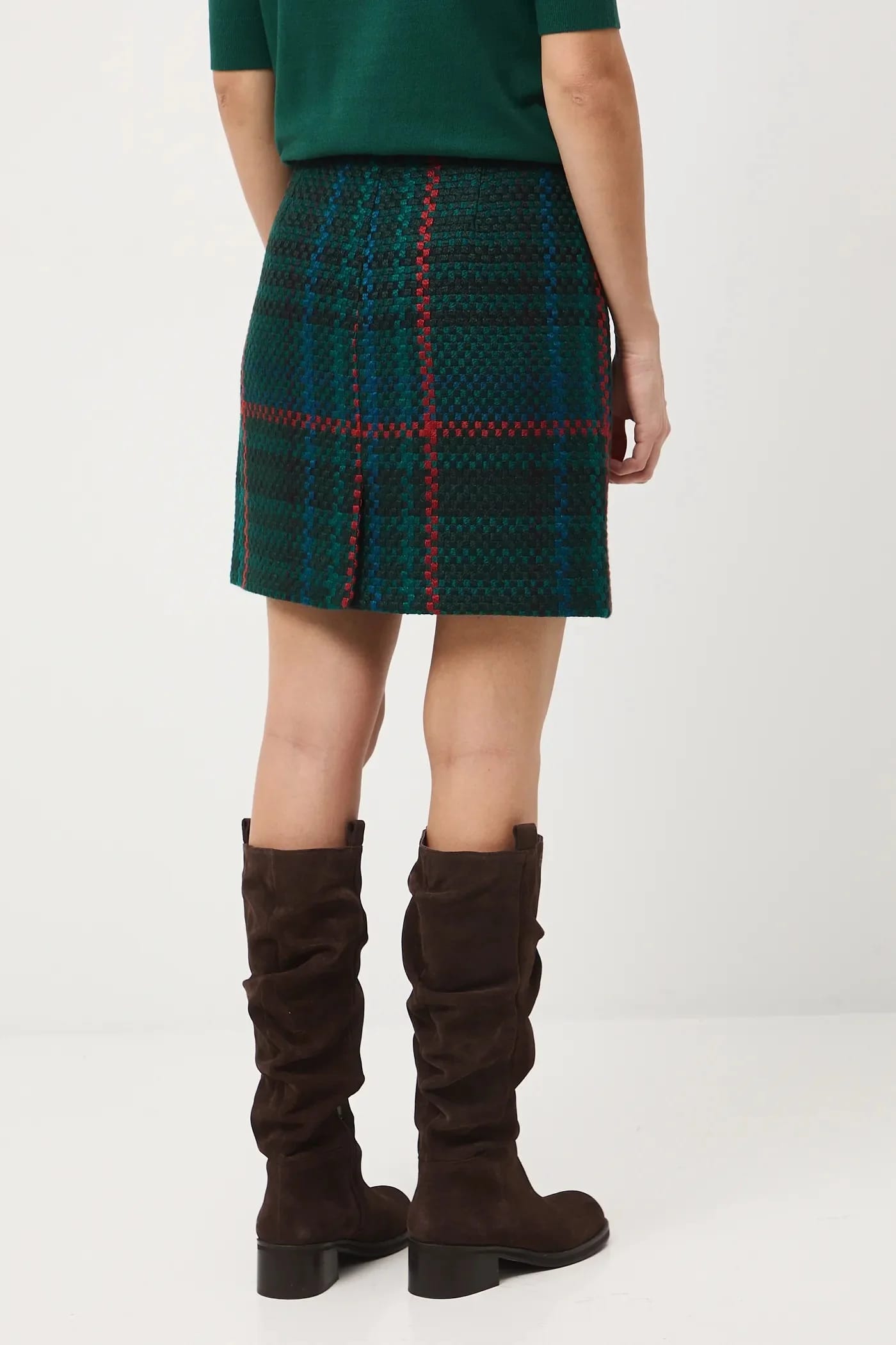 Юбка бирюзовая для женщин - фото 3