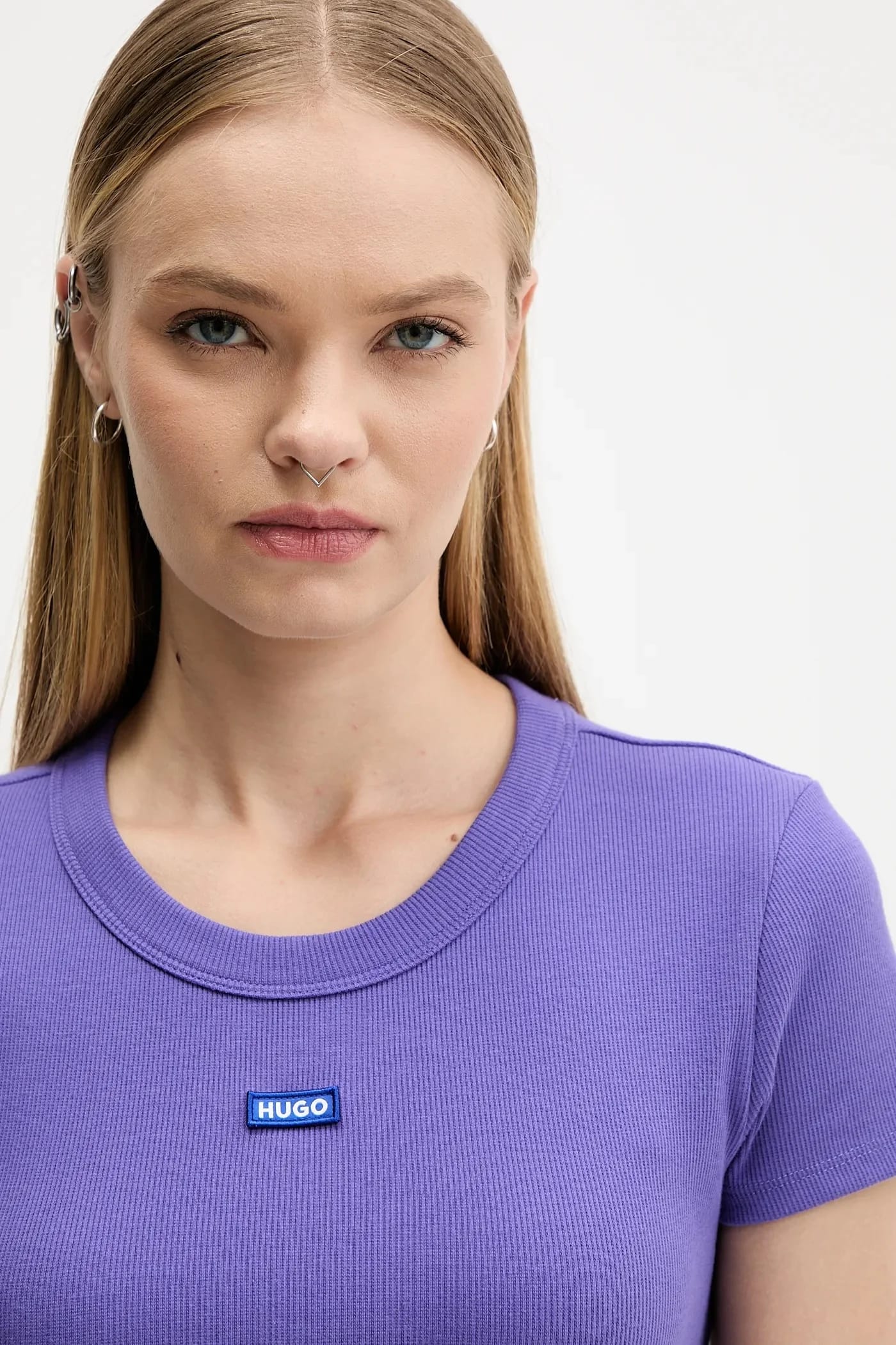 Футболка Easy Tee_B фиолетовая для женщин - фото 4