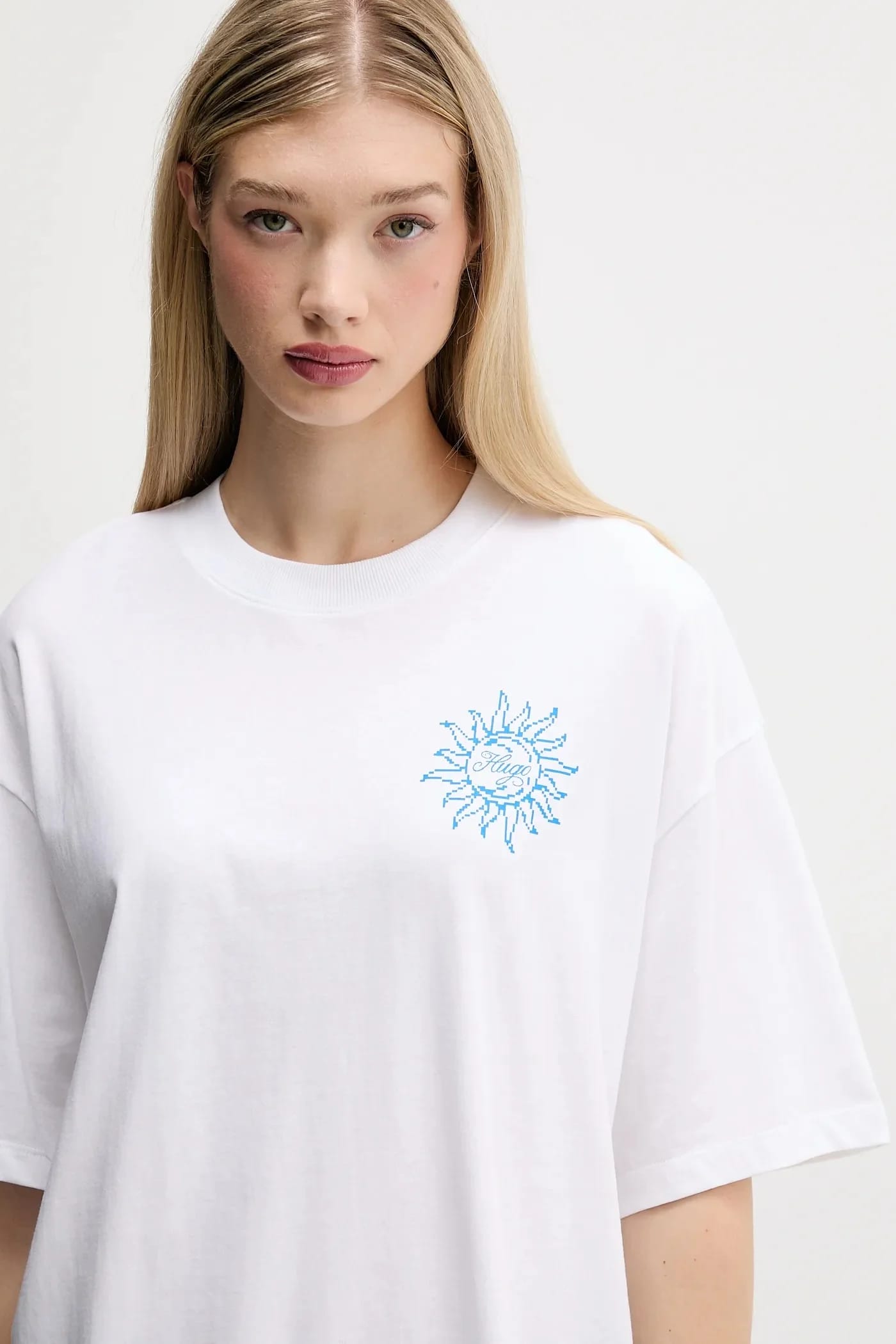 Хлопковая футболка Oversize_tee_B_5 - фото 4