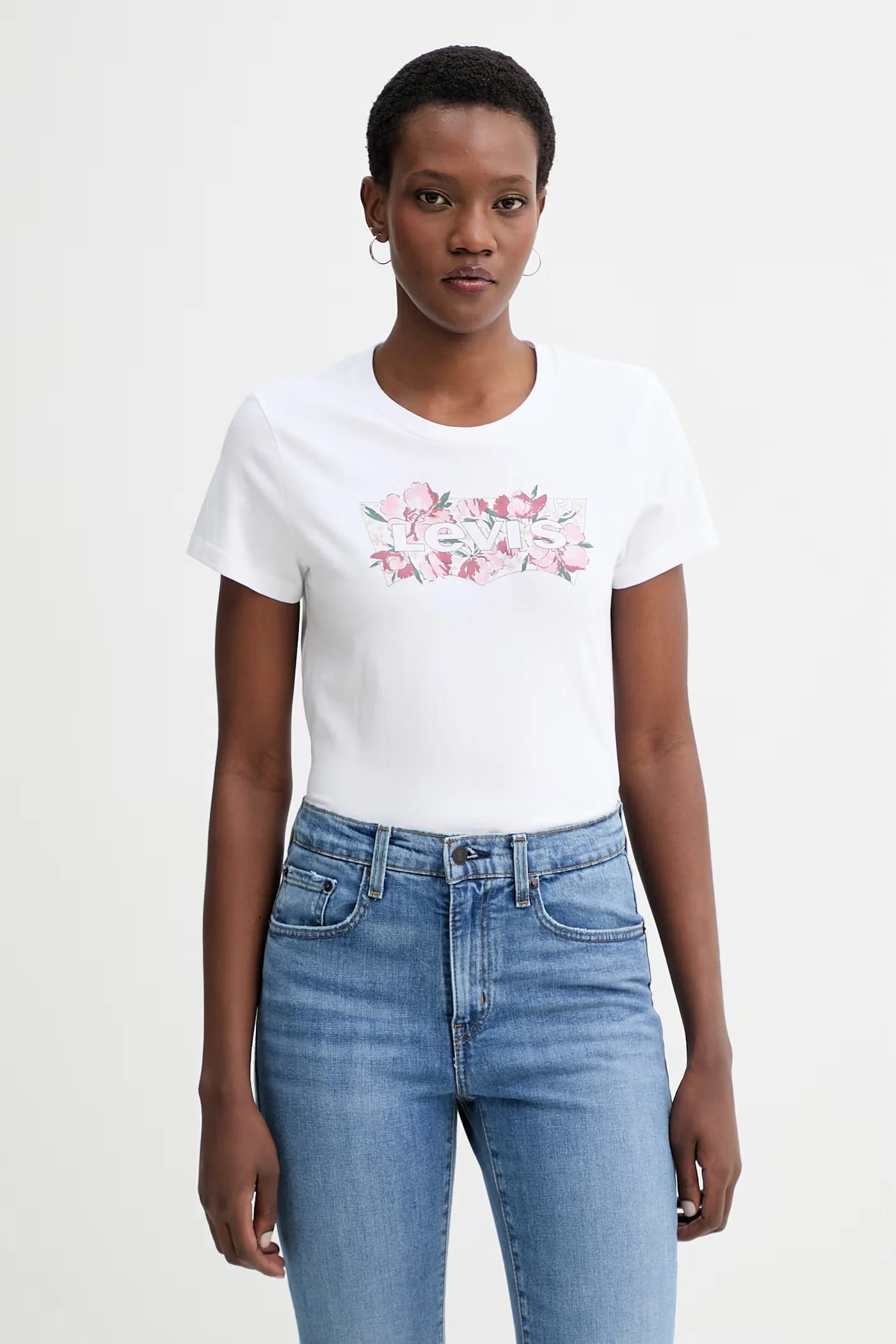 Футболка THE PERFECT TEE из хлопка белая