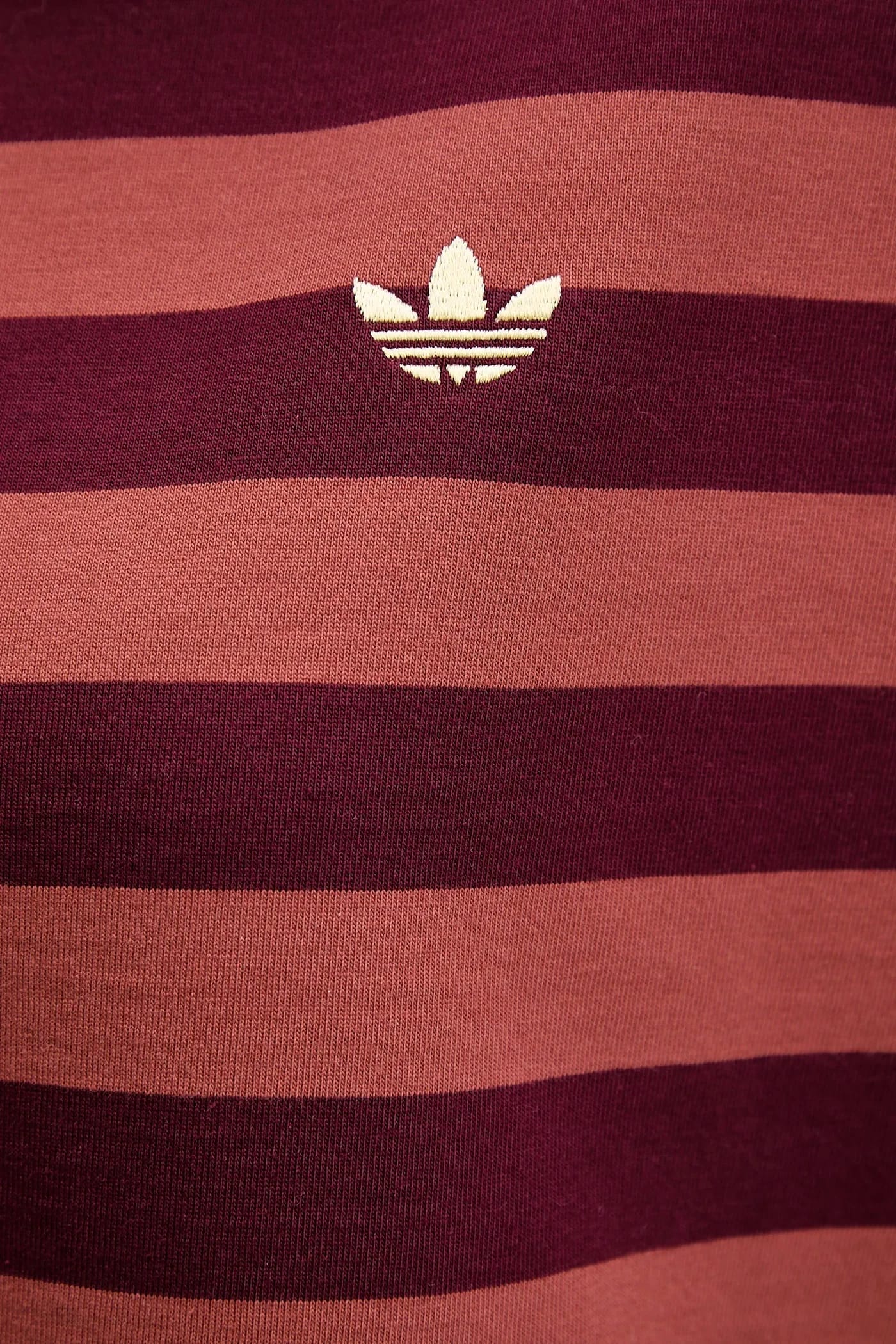 Хлопковая футболка STRIPED SS TEE - фото 5