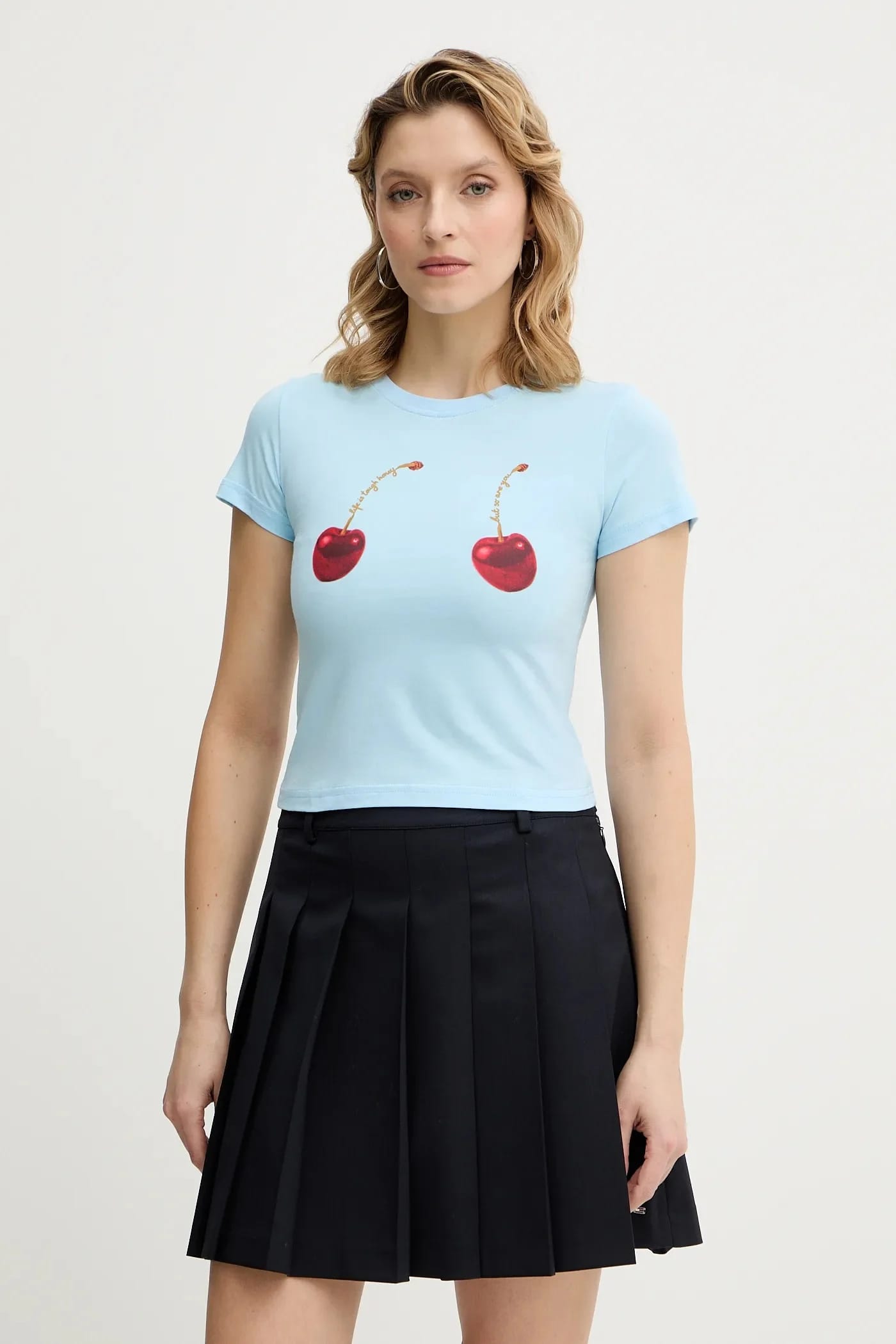 Хлопковая футболка Cherry Boob