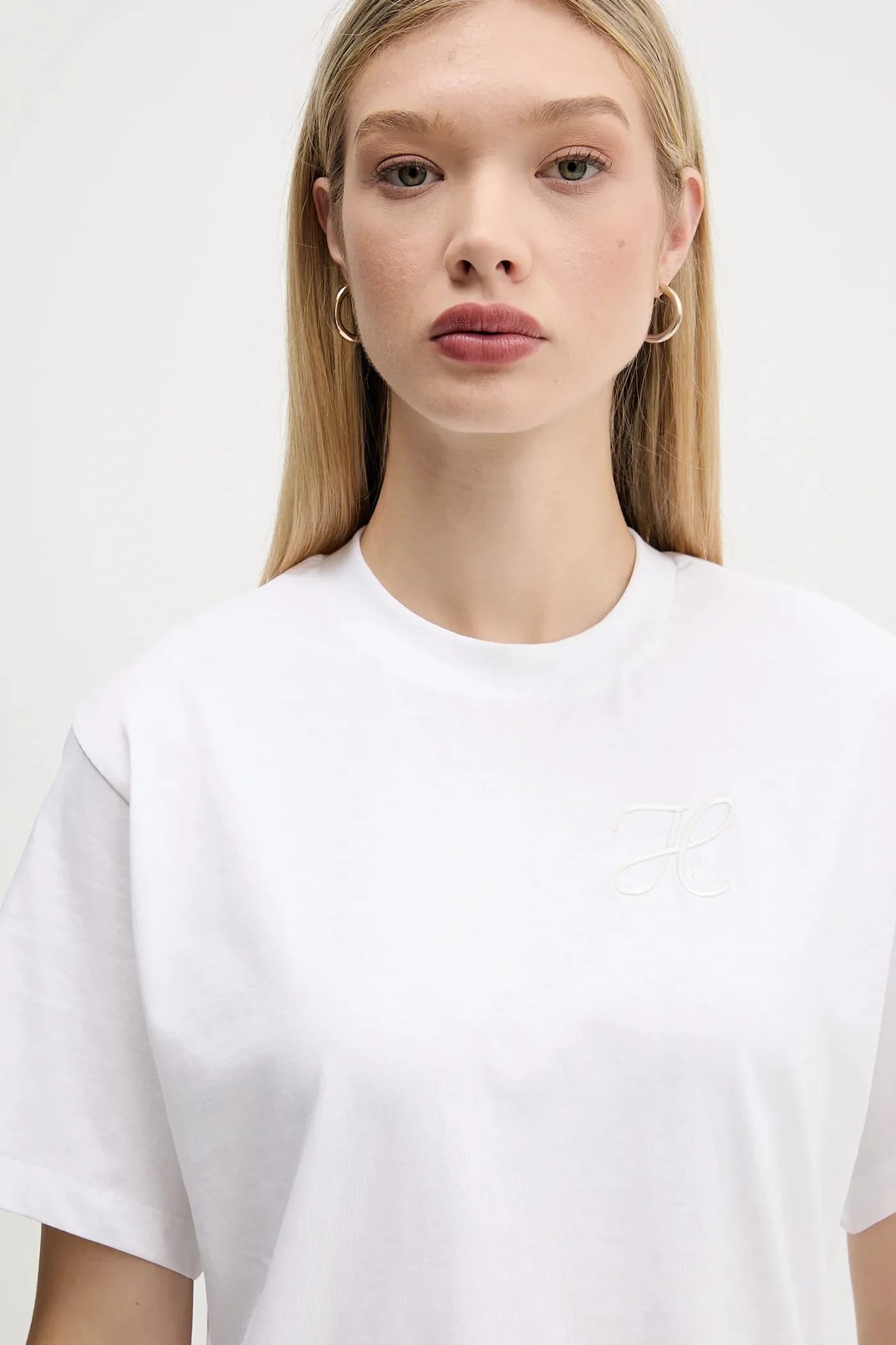 Хлопковая футболка Vintage Tee_19 белая для женщин - фото 4