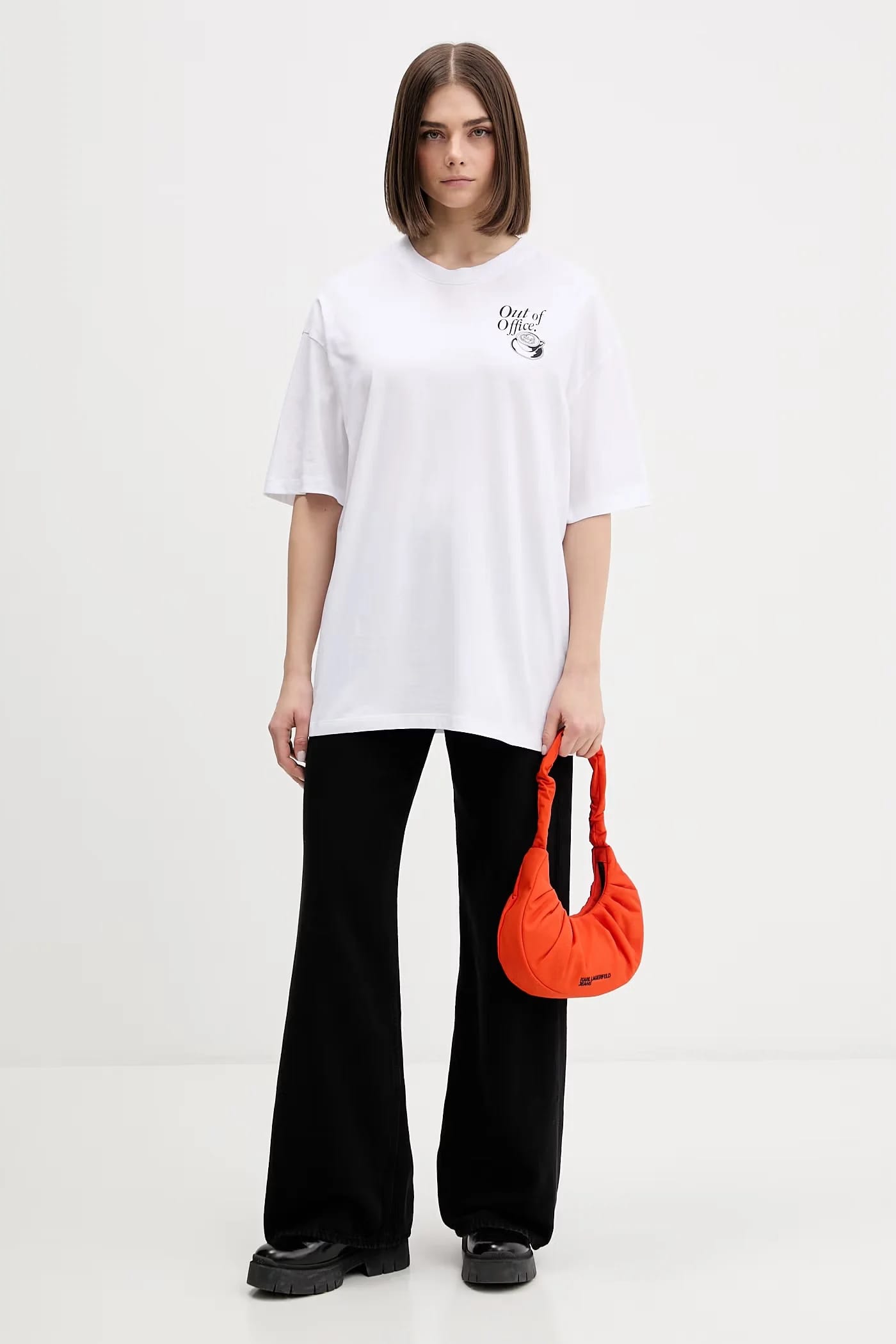 Женская хлопковая футболка Oversized_Tee_B - фото 2