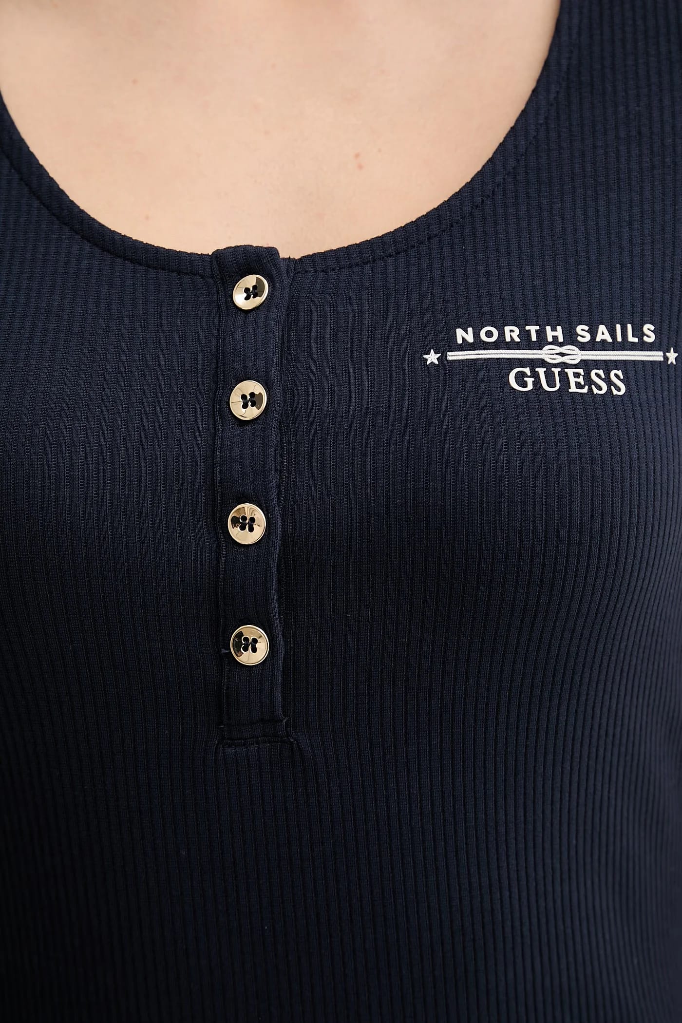 Женская футболка X North Sails военно-морской для женщин - фото 5