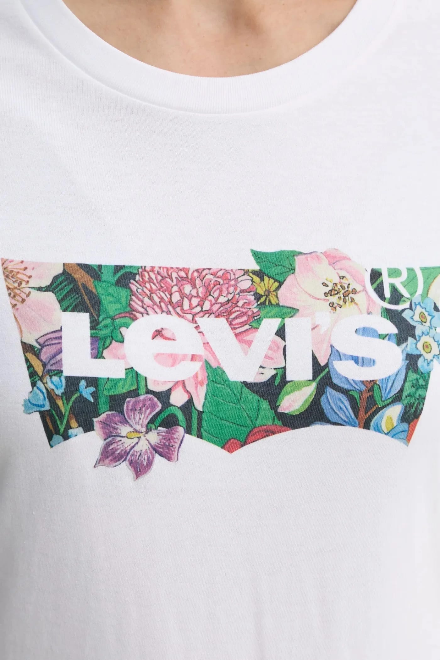 Футболка THE PERFECT TEE из хлопка белая для женщин - фото 5