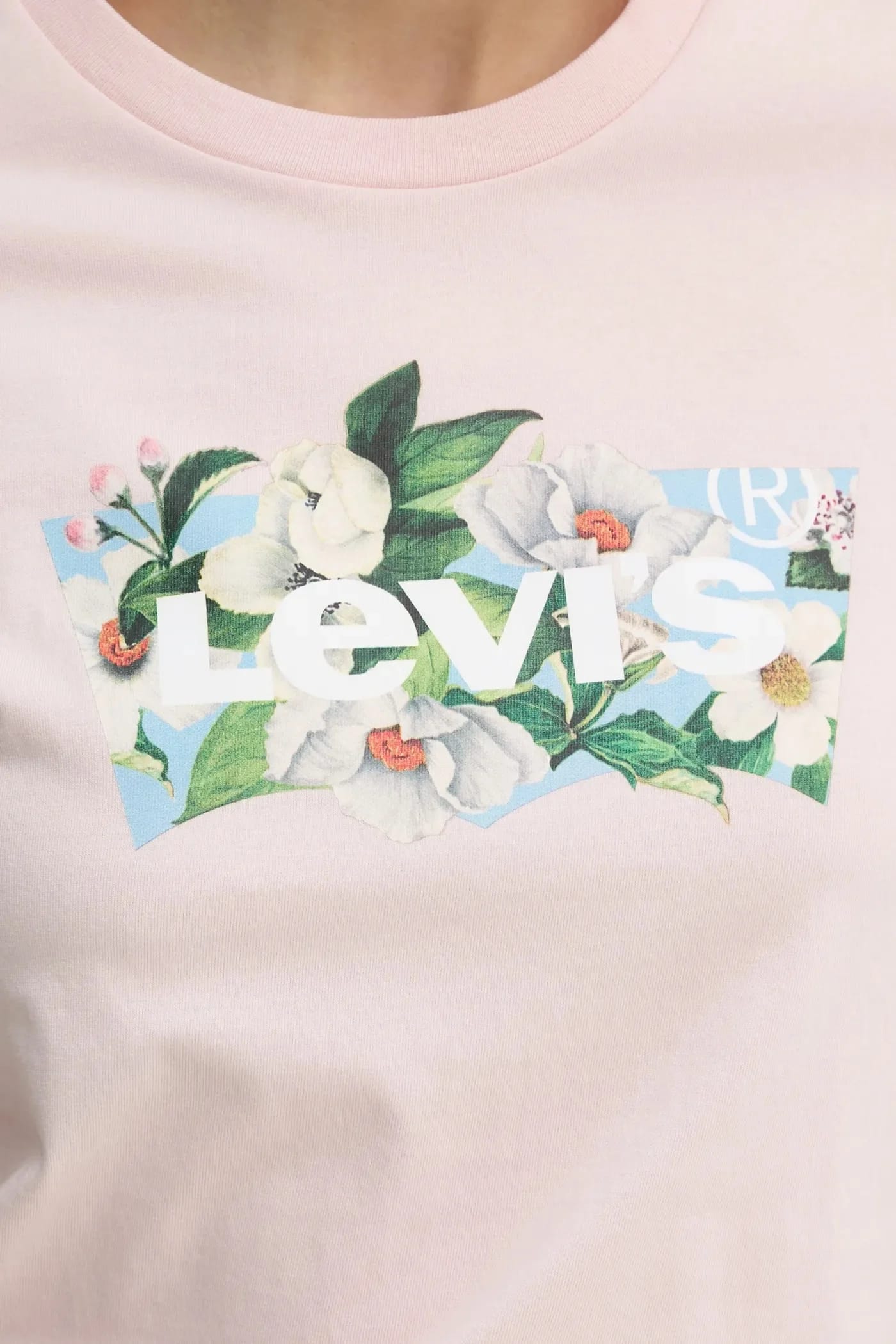 Футболка THE PERFECT TEE из хлопка розовая для женщин - фото 5