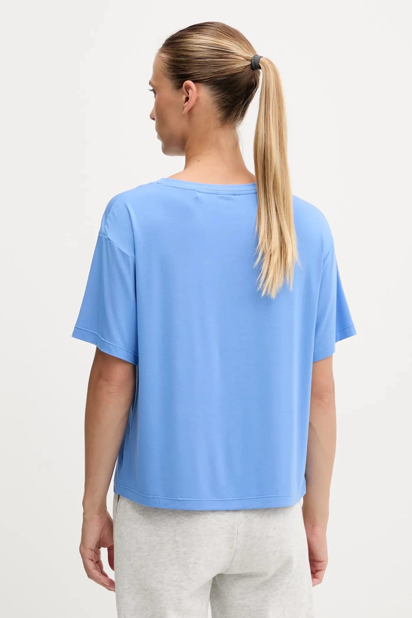 Футболка Lounge UNITE_T-SHIRT синяя для женщин - фото 2