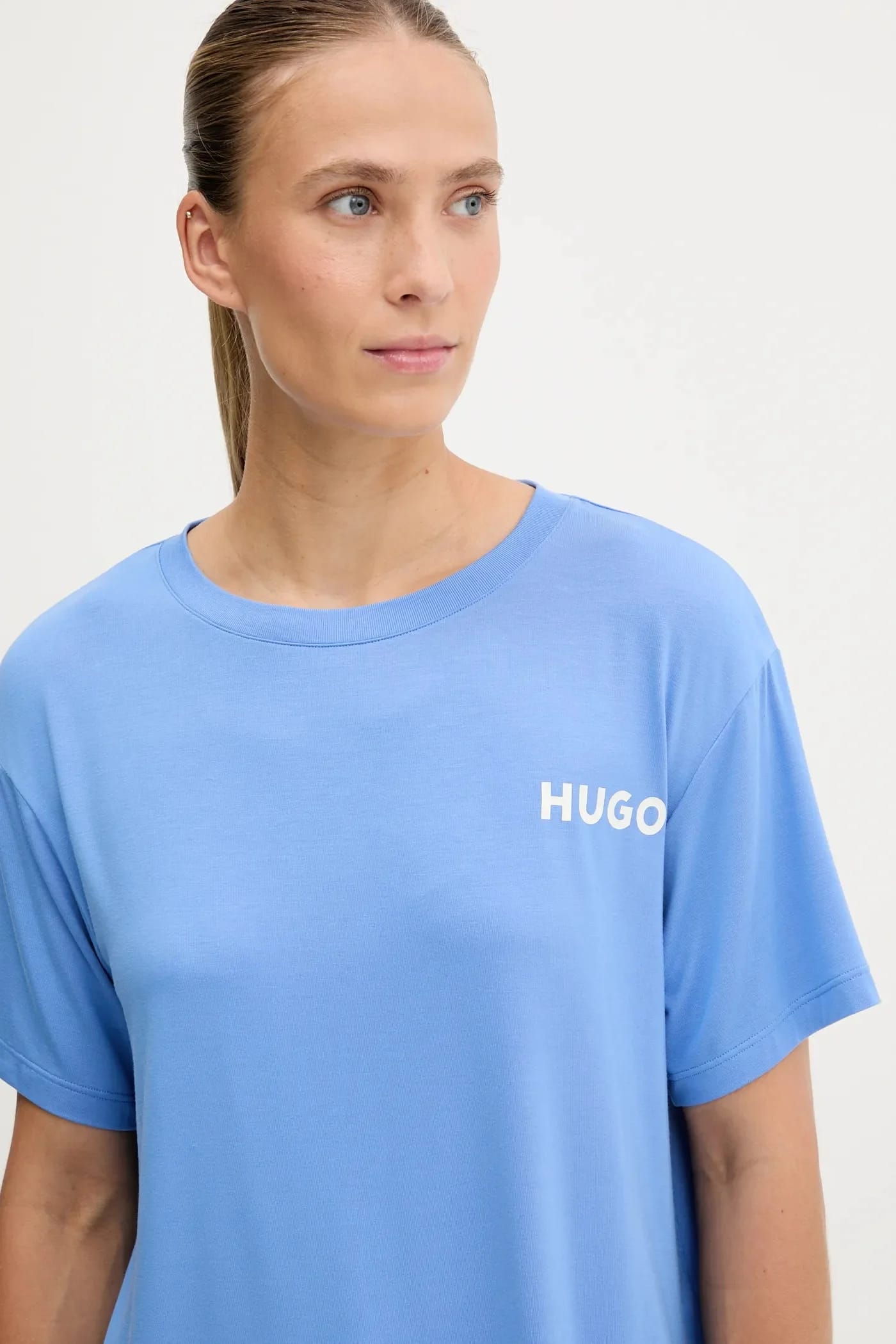 Футболка Lounge UNITE_T-SHIRT синяя для женщин - фото 3