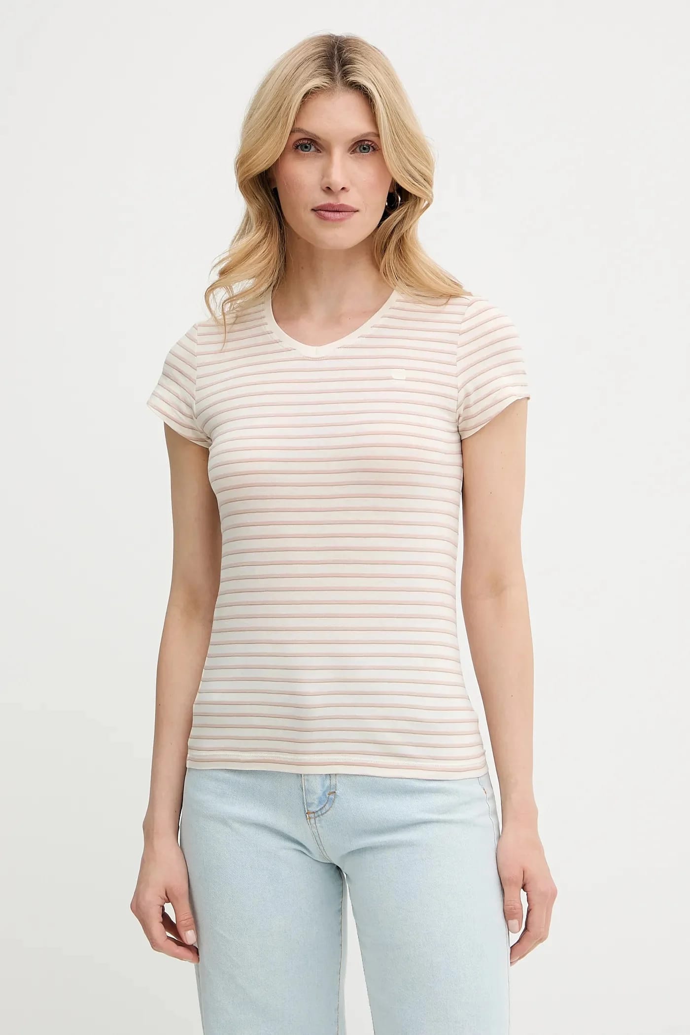 Футболка из сырого хлопка Stripe eyben slim v t 2.0