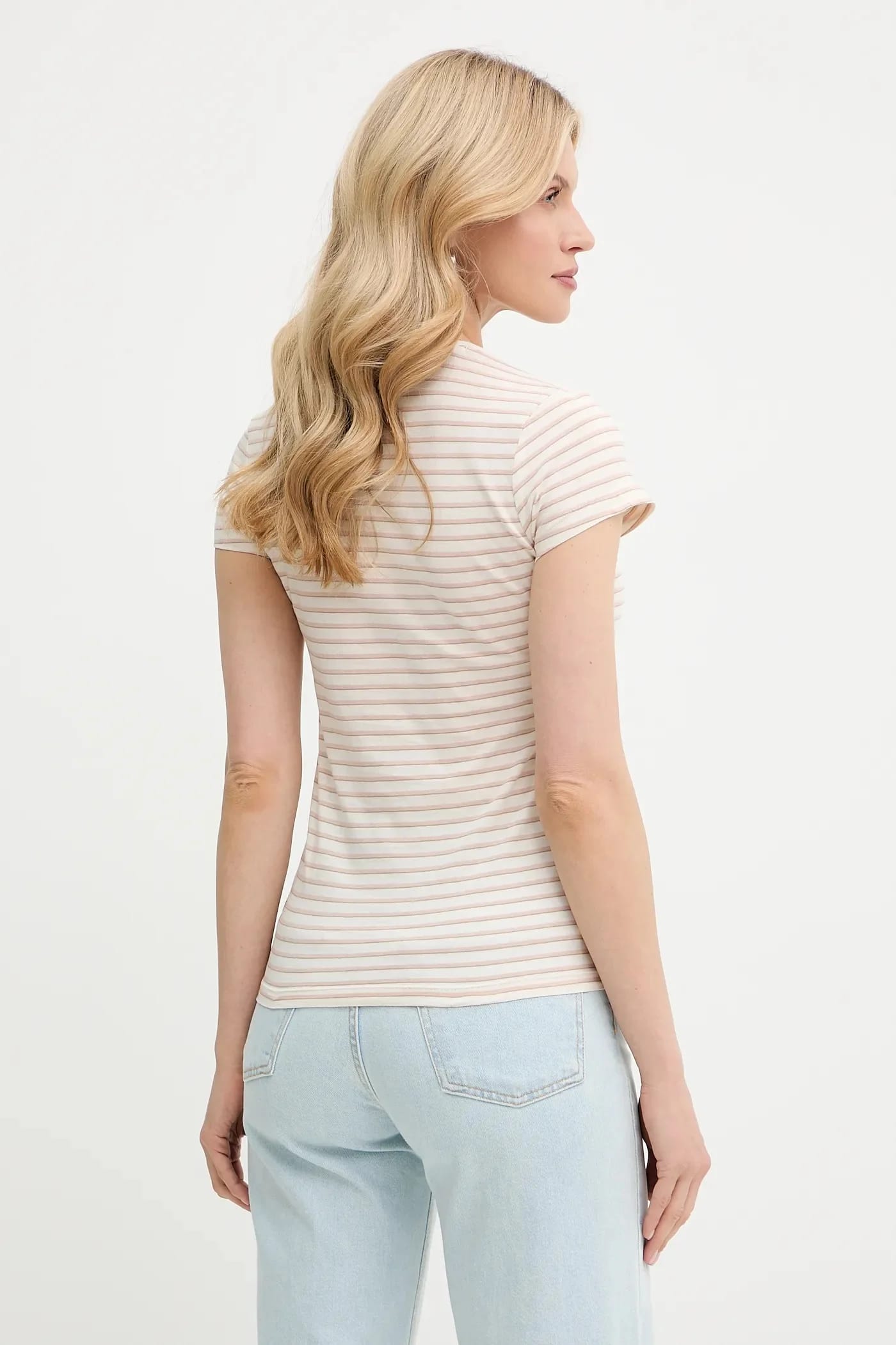 Футболка из сырого хлопка Stripe eyben slim v t 2.0 - фото 3