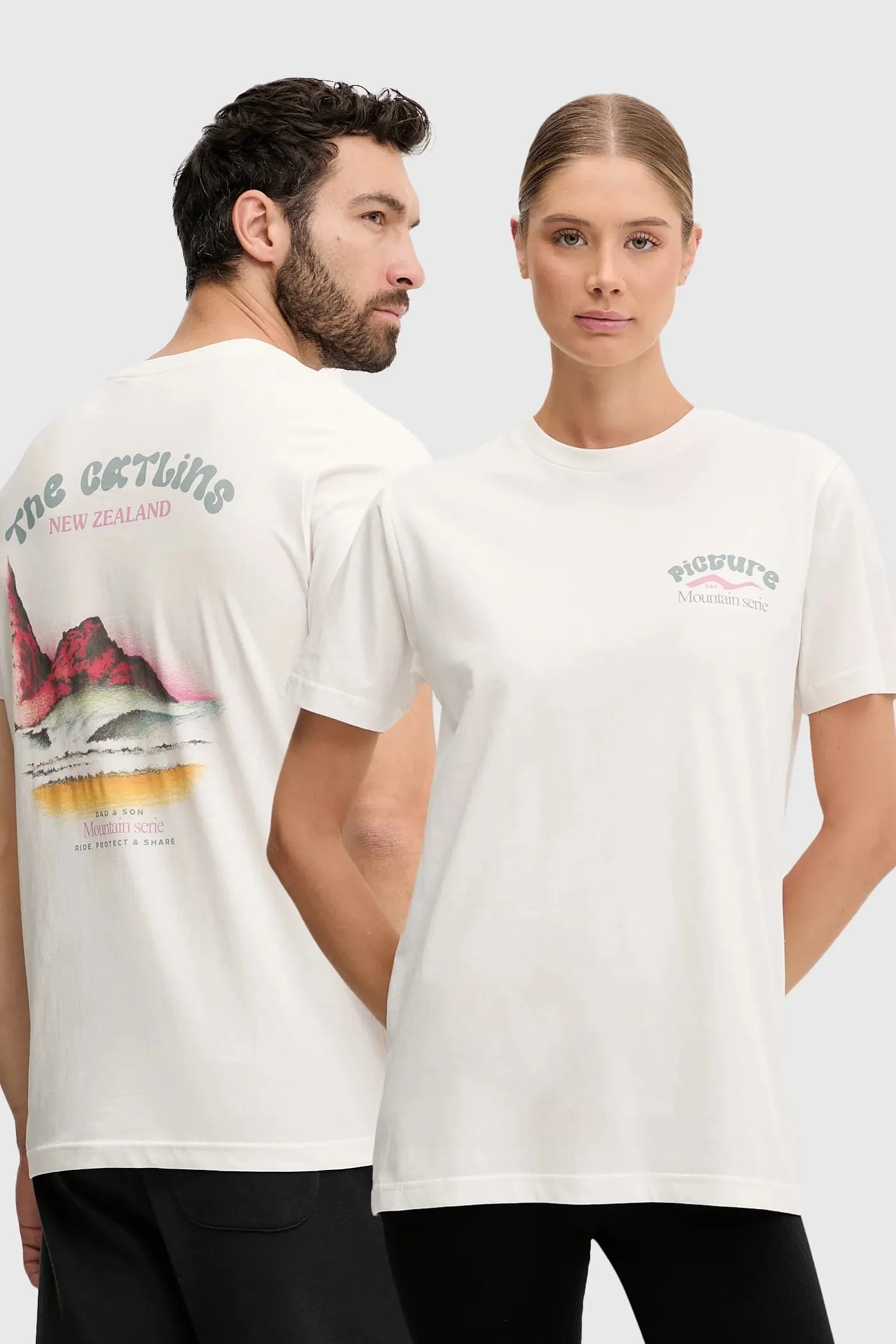 Хлопковая футболка D&S Catlins