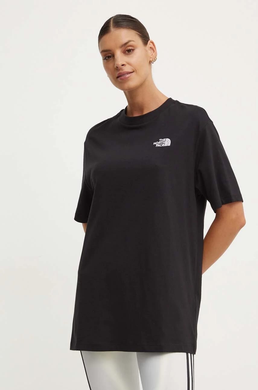 Хлопковая футболка с надписью Essential Oversize (размер S/S)