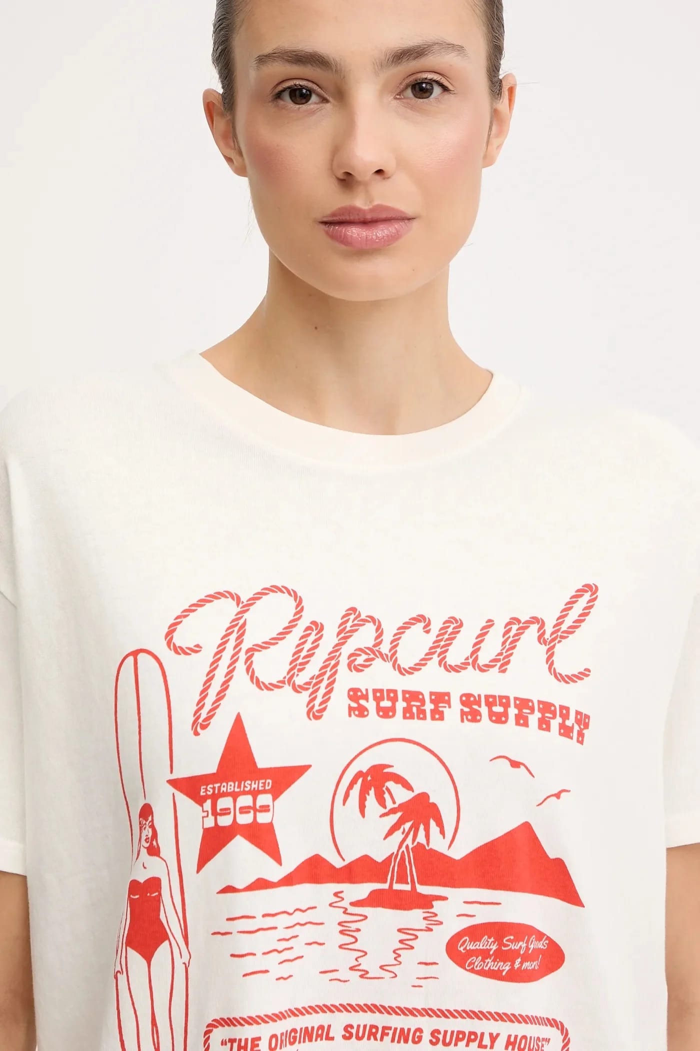 Хлопковая футболка SURF SUPPLY - фото 4