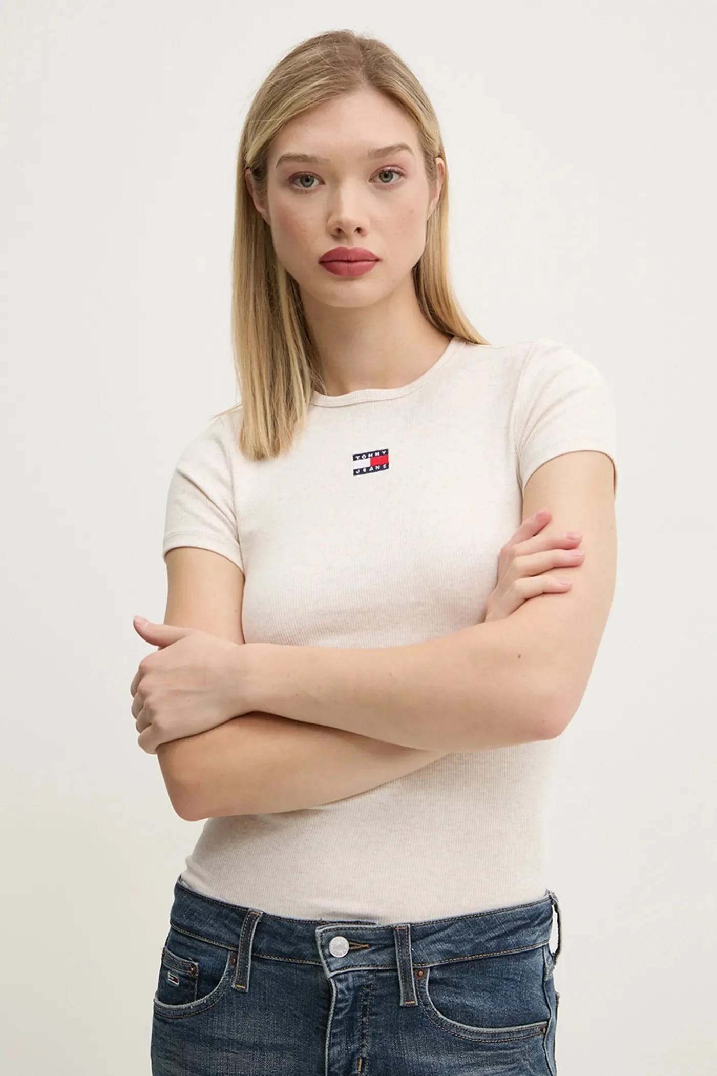 футболка бежевая для женщин