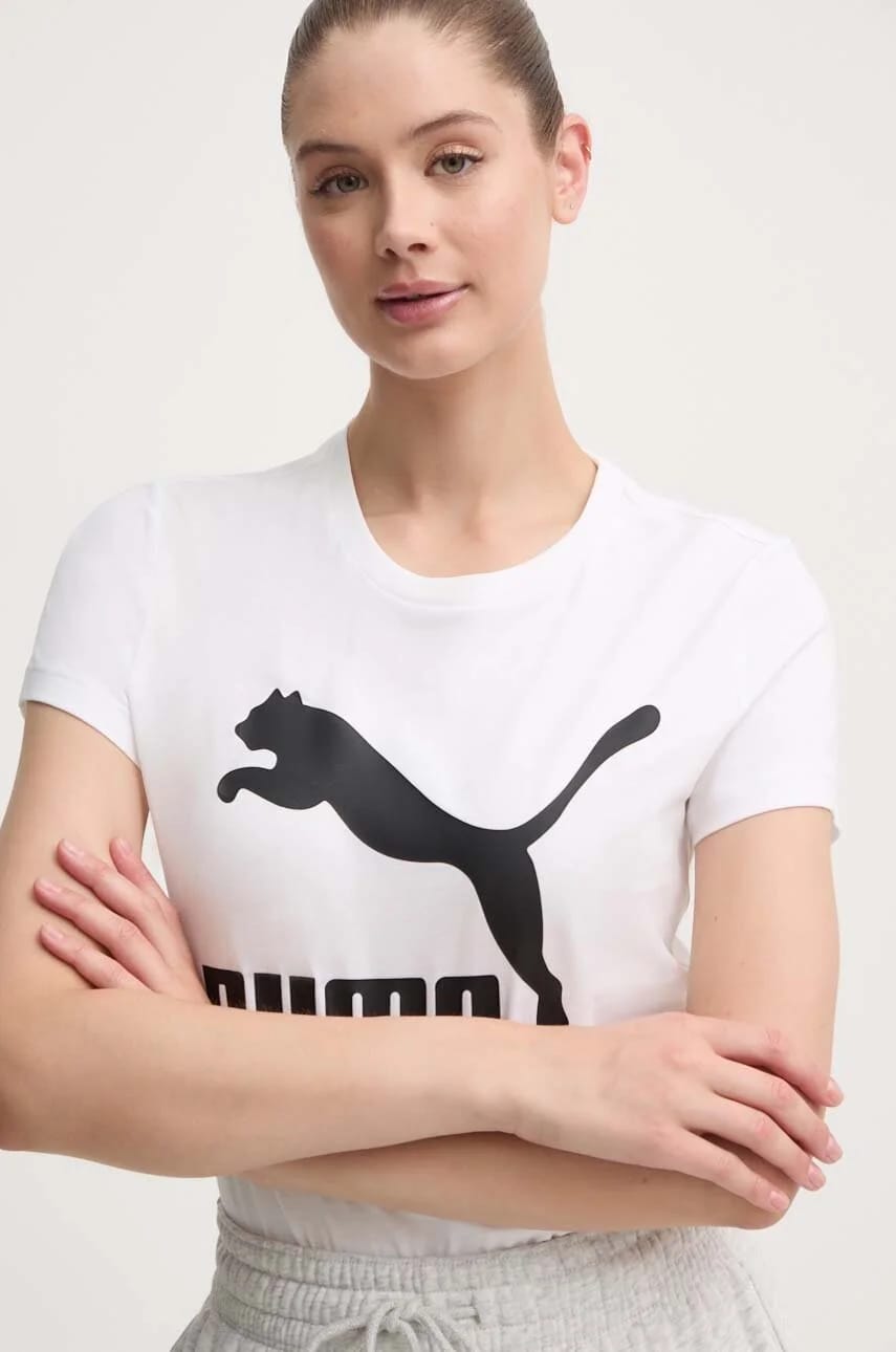 Классическая футболка с логотипом из хлопка - фото 4