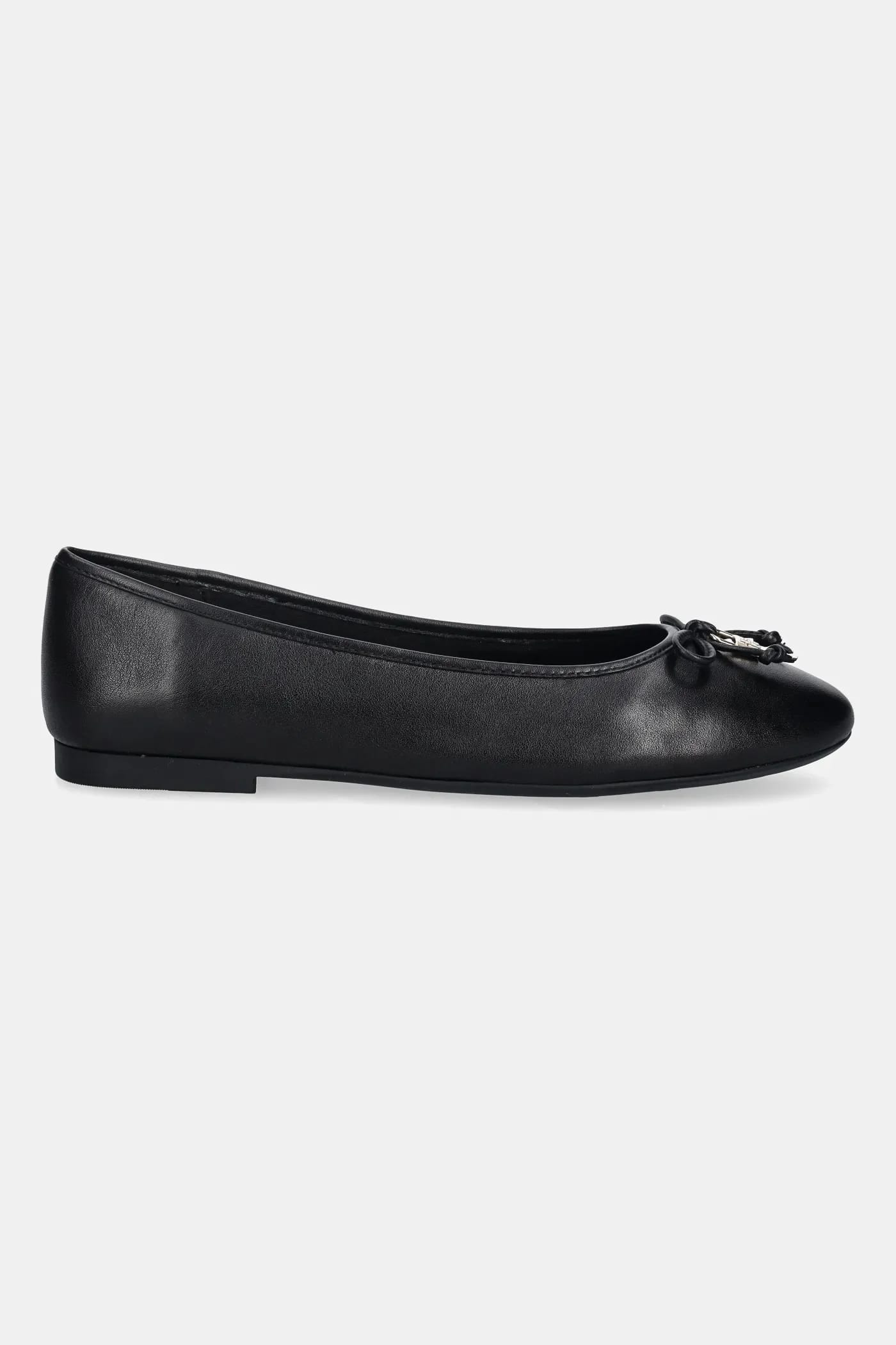Кожаные балетки HILFIGER SMOOTH LTHR BALLET - фото 2