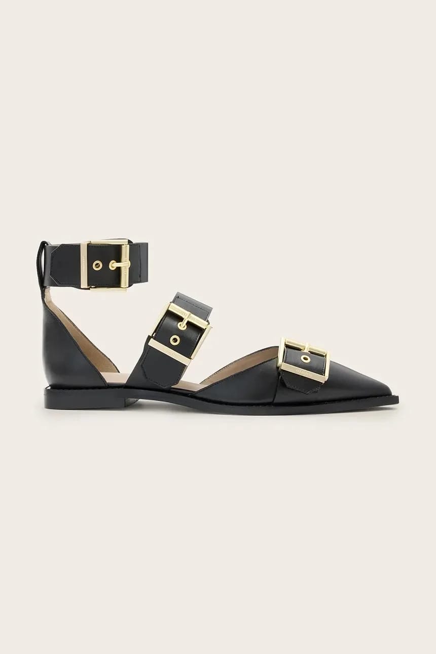Кожаные балетки Sutton Shoe