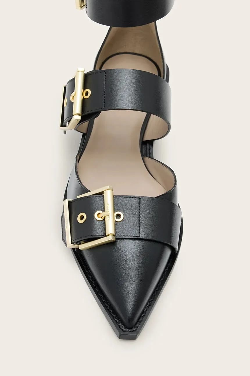 Кожаные балетки Sutton Shoe - фото 5
