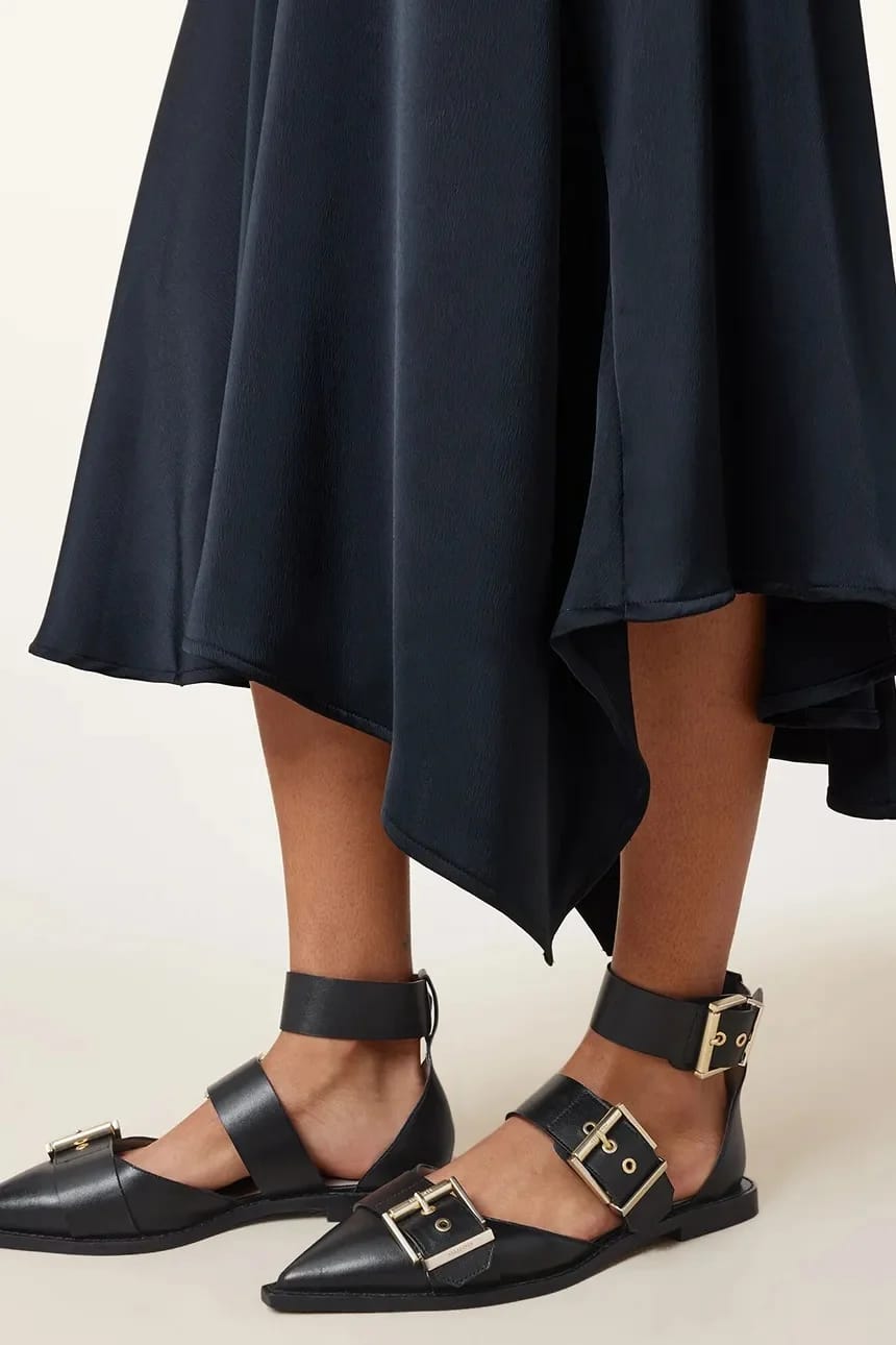 Кожаные балетки Sutton Shoe - фото 6