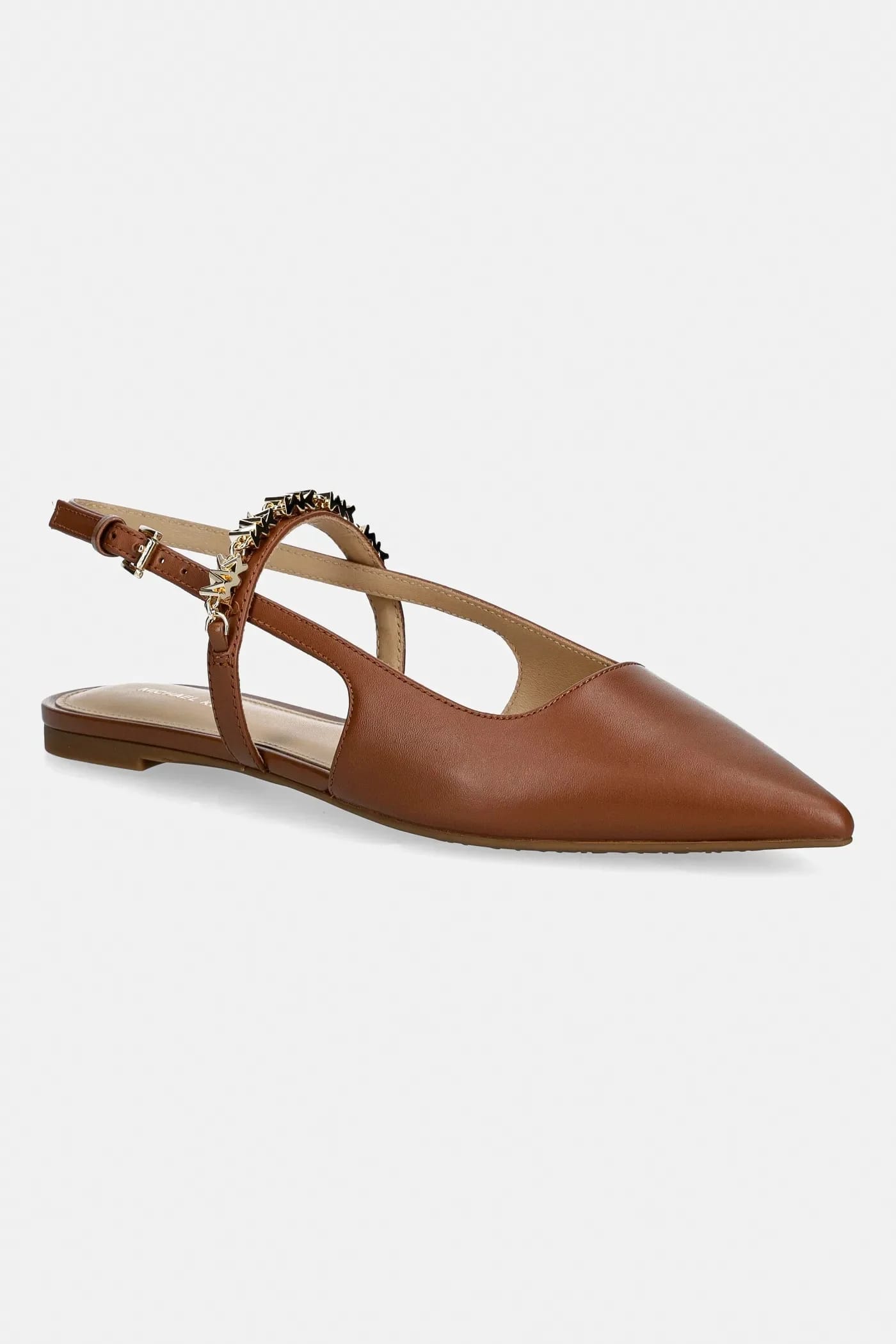 Кожаные балетки Dina Flex Sling Flat