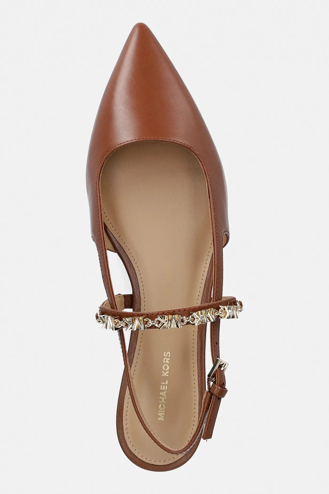 Кожаные балетки Dina Flex Sling Flat - фото 4