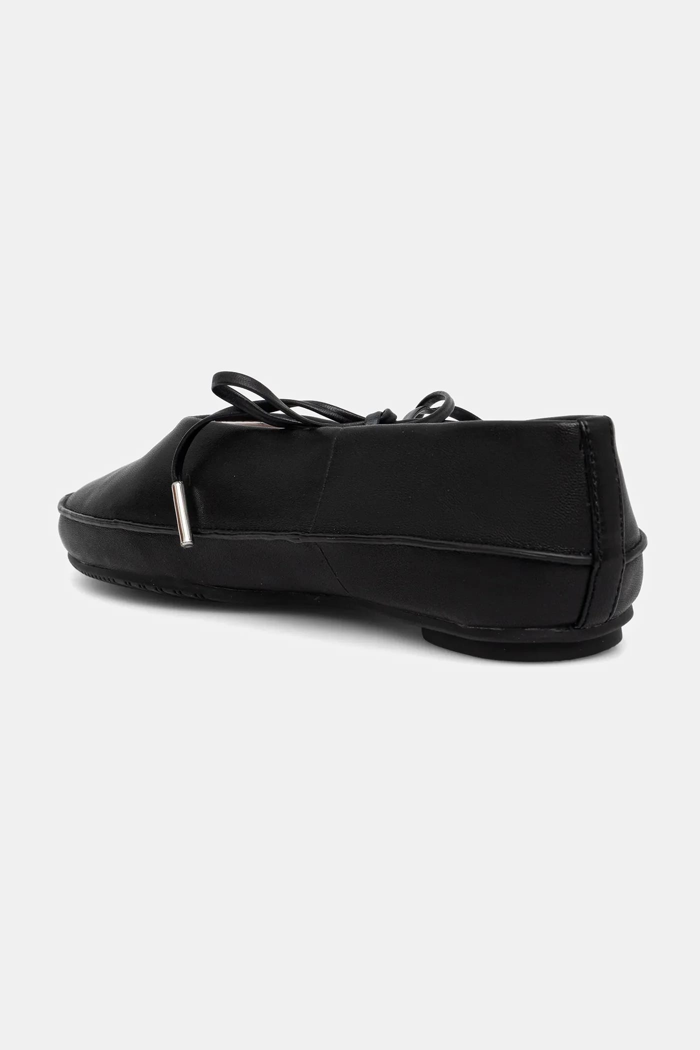 Кожаные балетки BALLERINA MARY JANE STRAP LTH - фото 3
