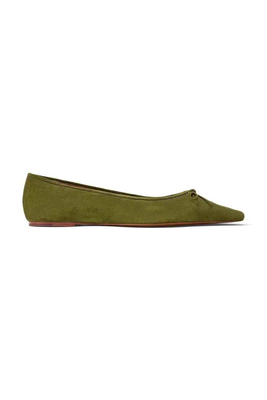Замшевые балетки Pnt Ballet Flat