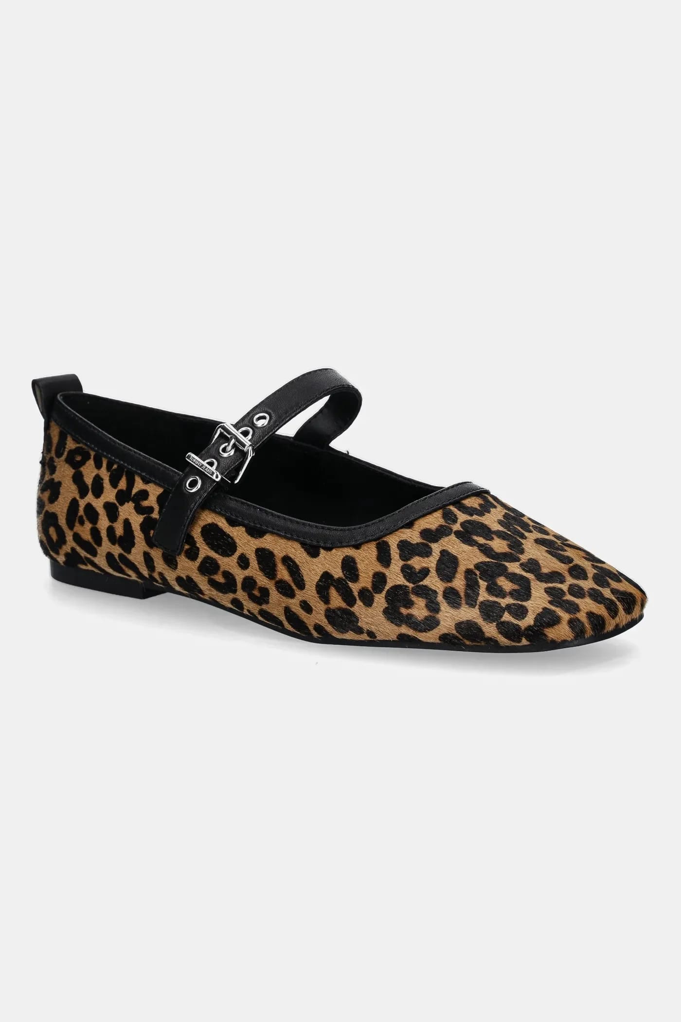 Кожаные балетки MARYJANE LEOPARD BALLERINA