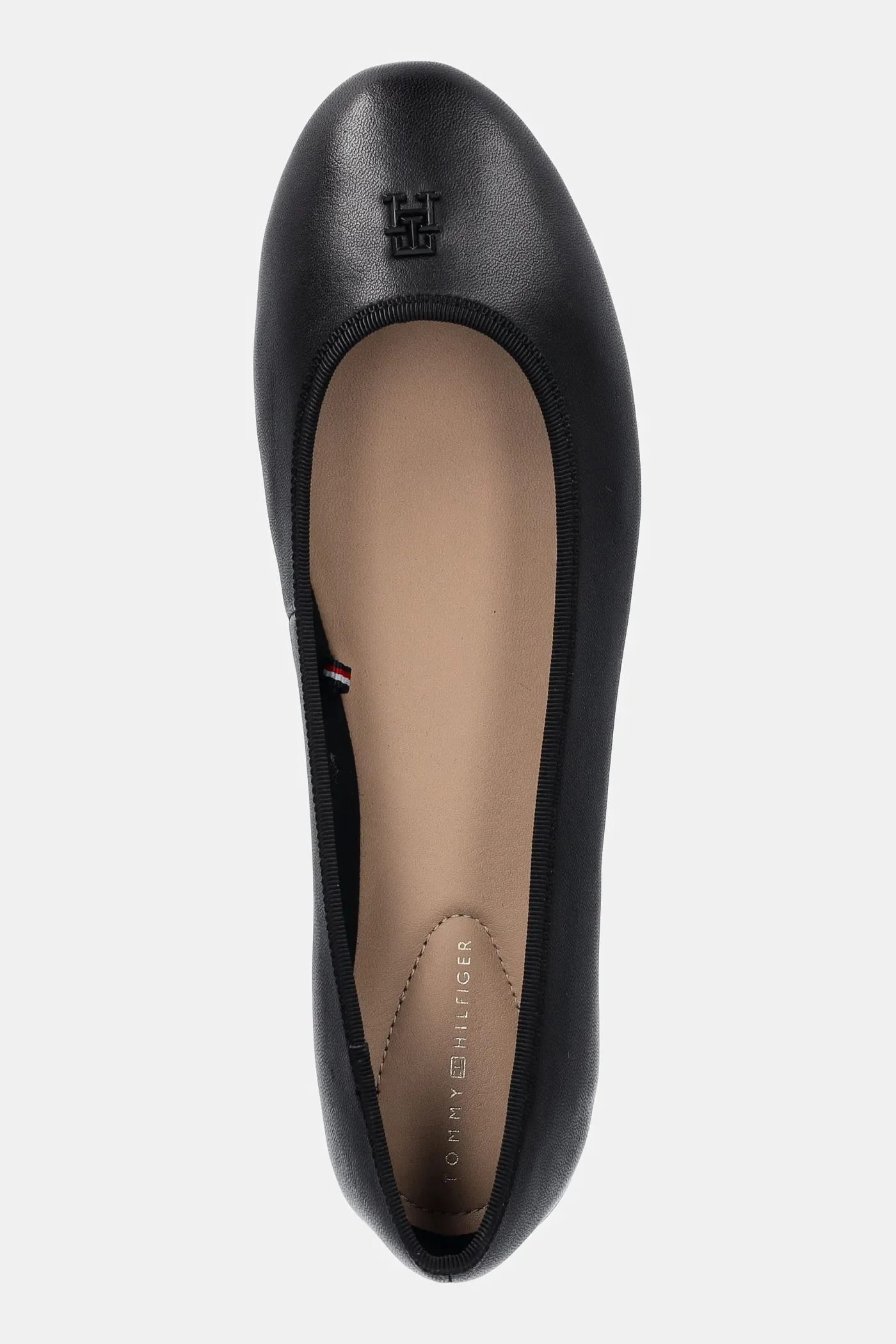 Кожаные балетки TH HARDWARE LEATHER BALLERINA - фото 4